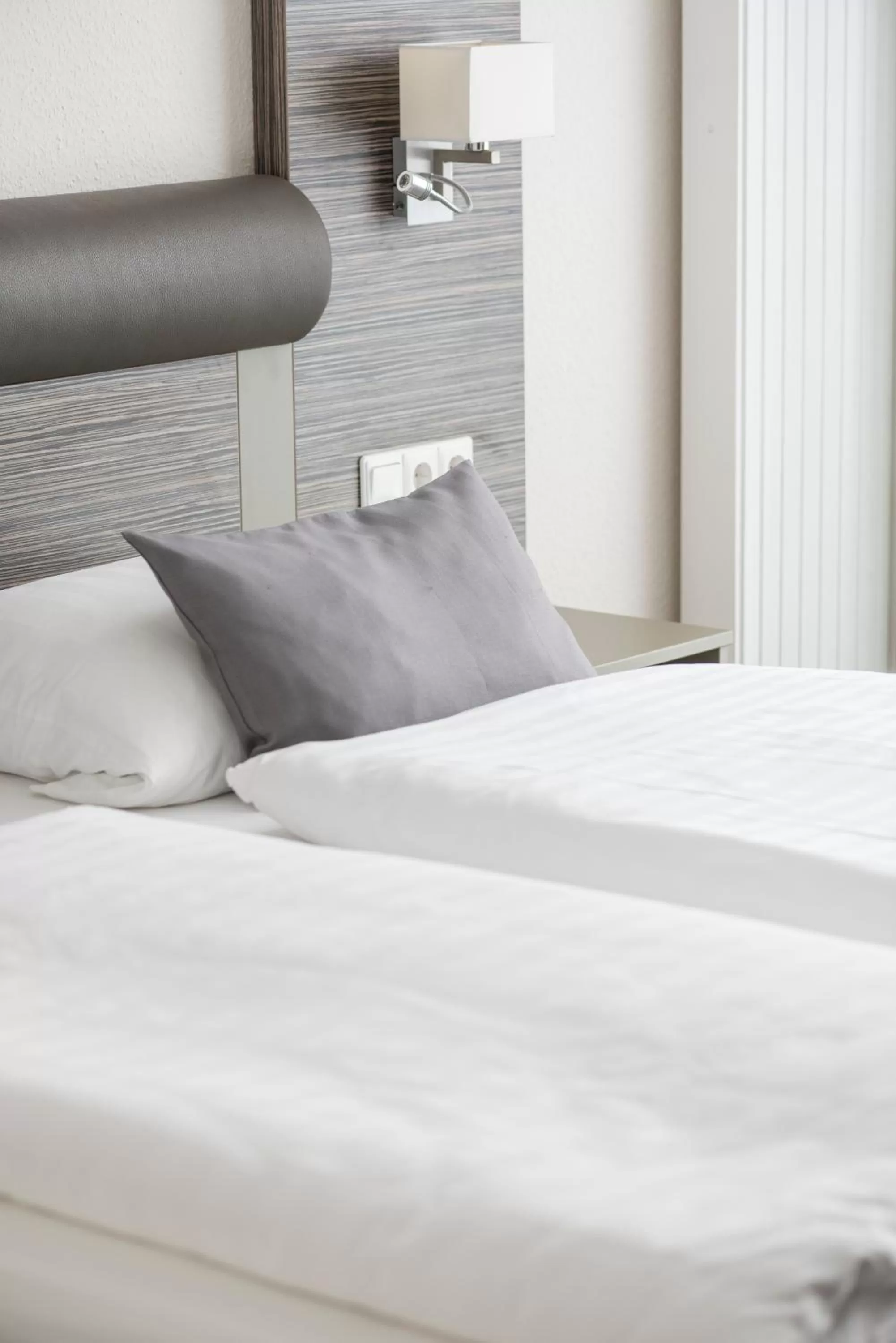 Decorative detail, Bed in Hotel Westfalia