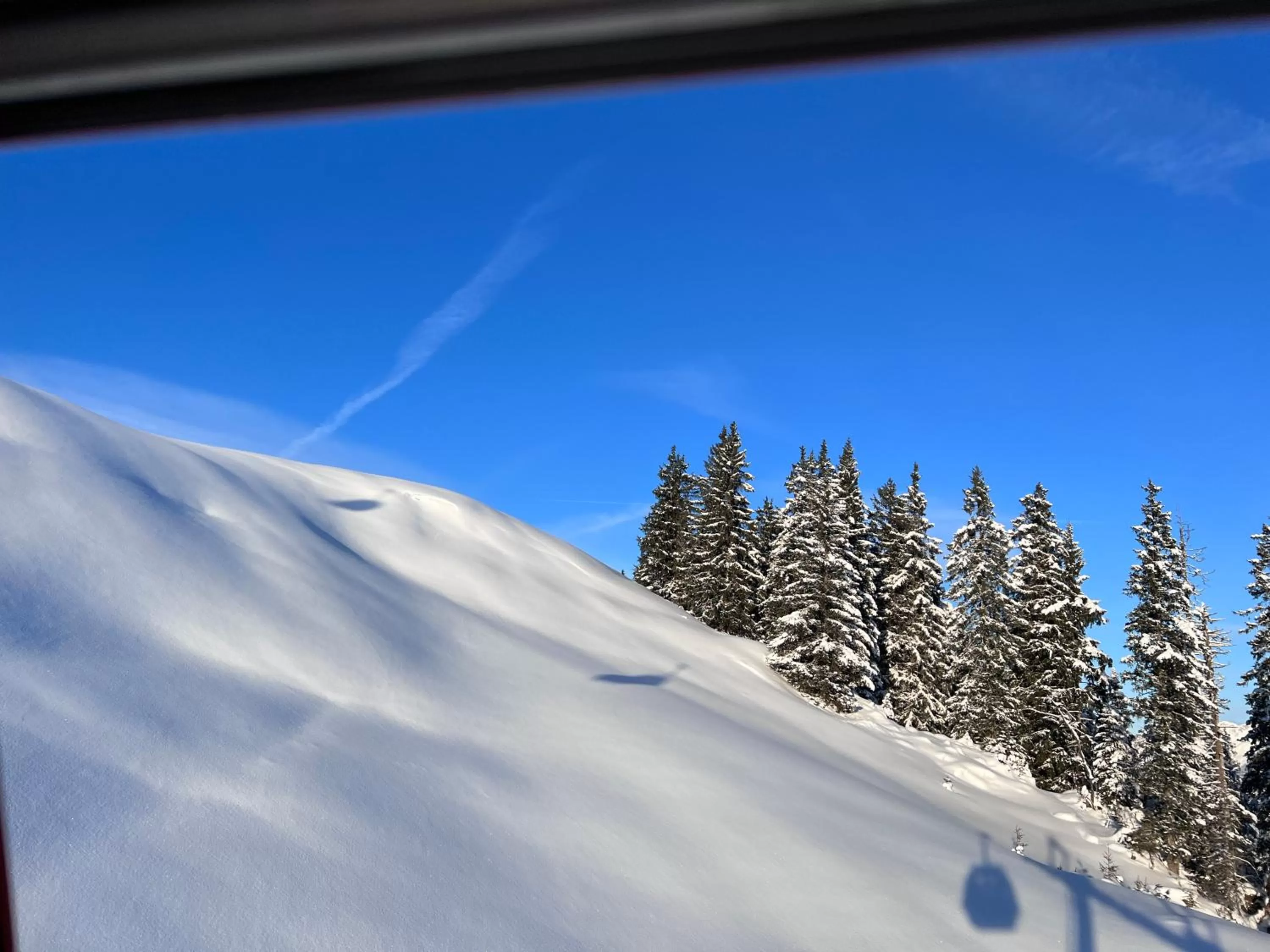 Hocheckhuette On Top of the Kitzbuehel Hahnenkamm Mountain