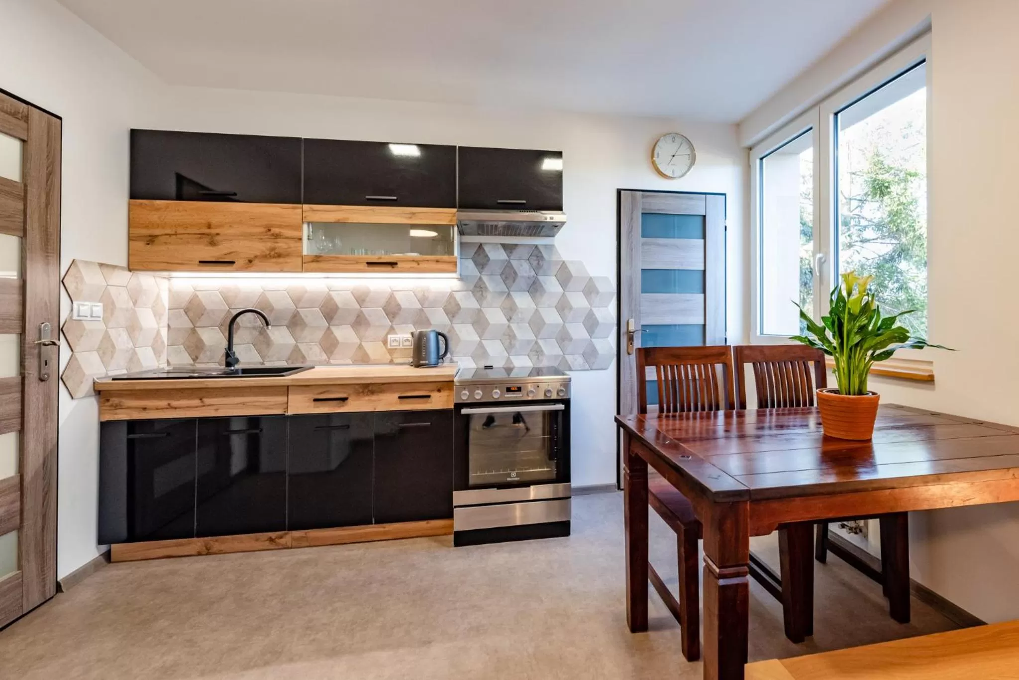 Kitchen or kitchenette, Kitchen/Kitchenette in bergRESORT apartments