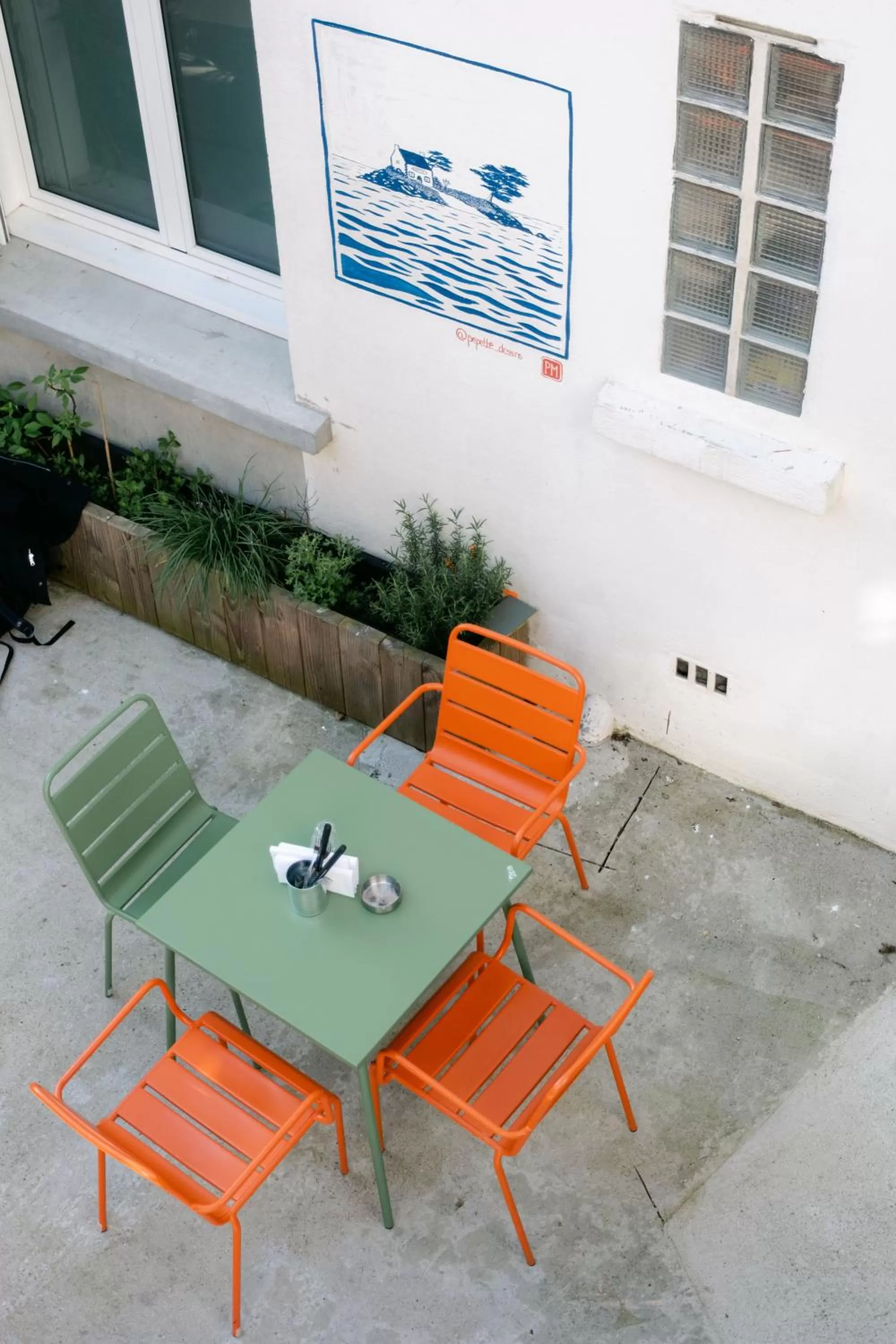 Patio in Le Lieu Dit