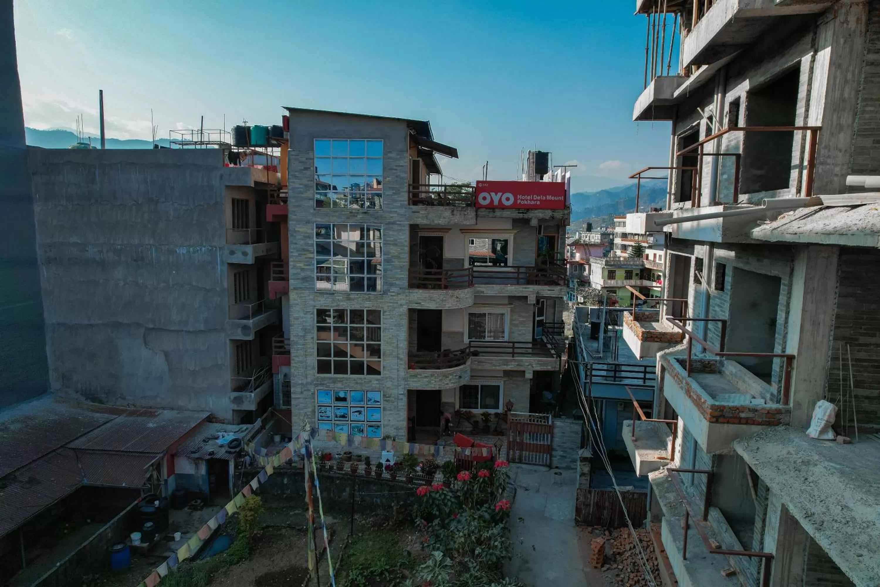 Property building in Hotel Dela Mount Pokhara