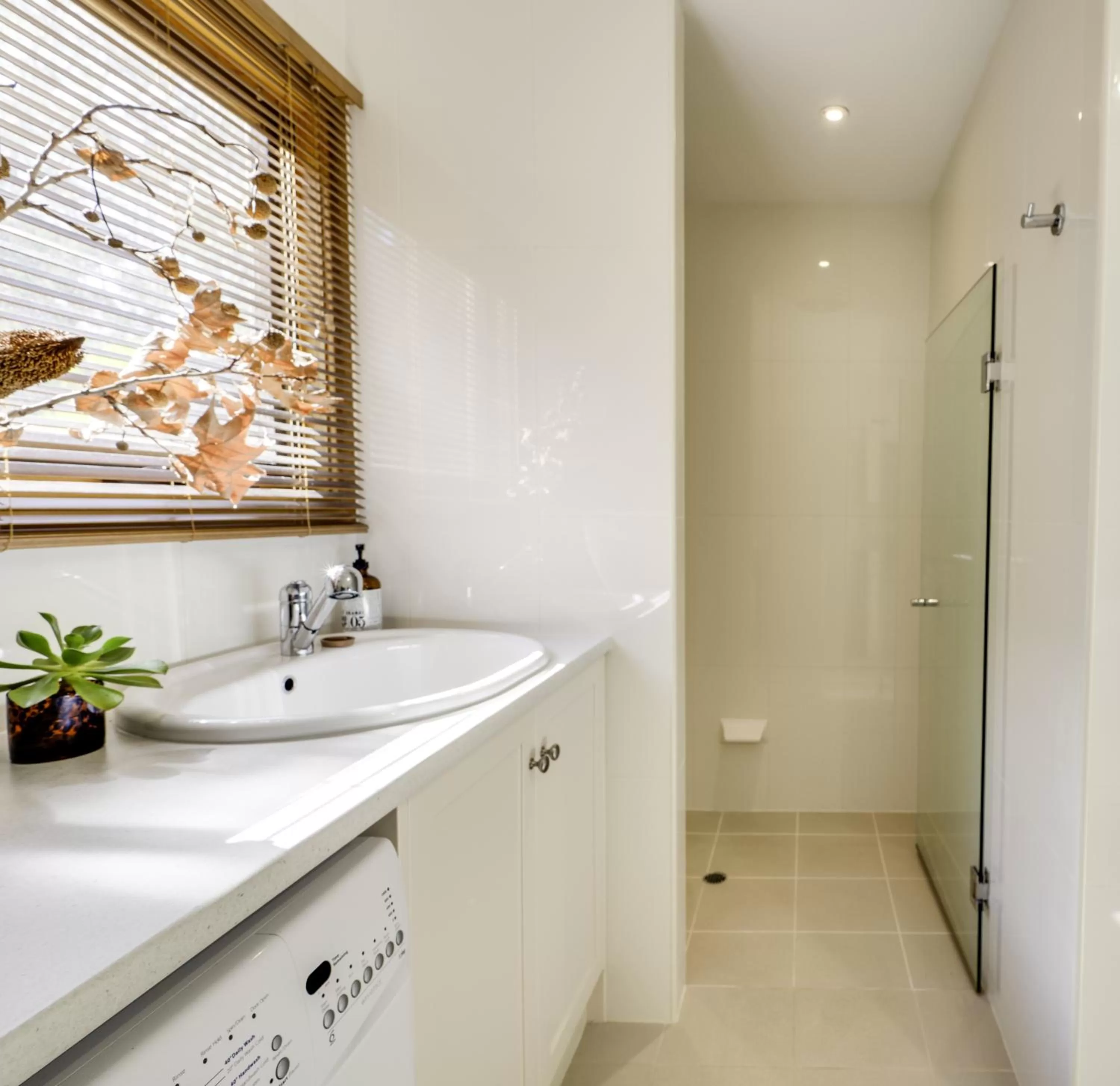 Shower, Bathroom in Seascape Retreat