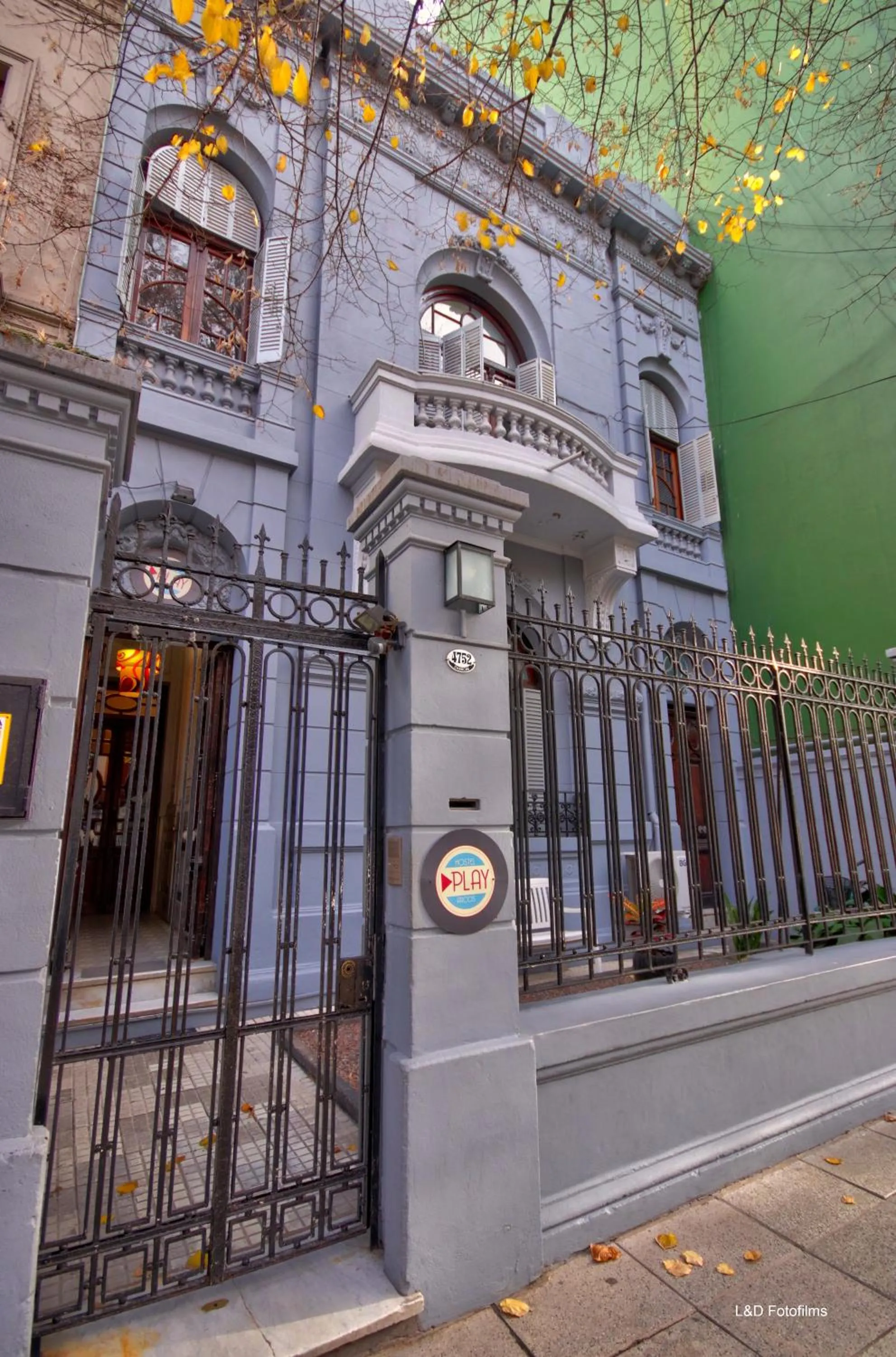 Property building in Play Hostel Arcos