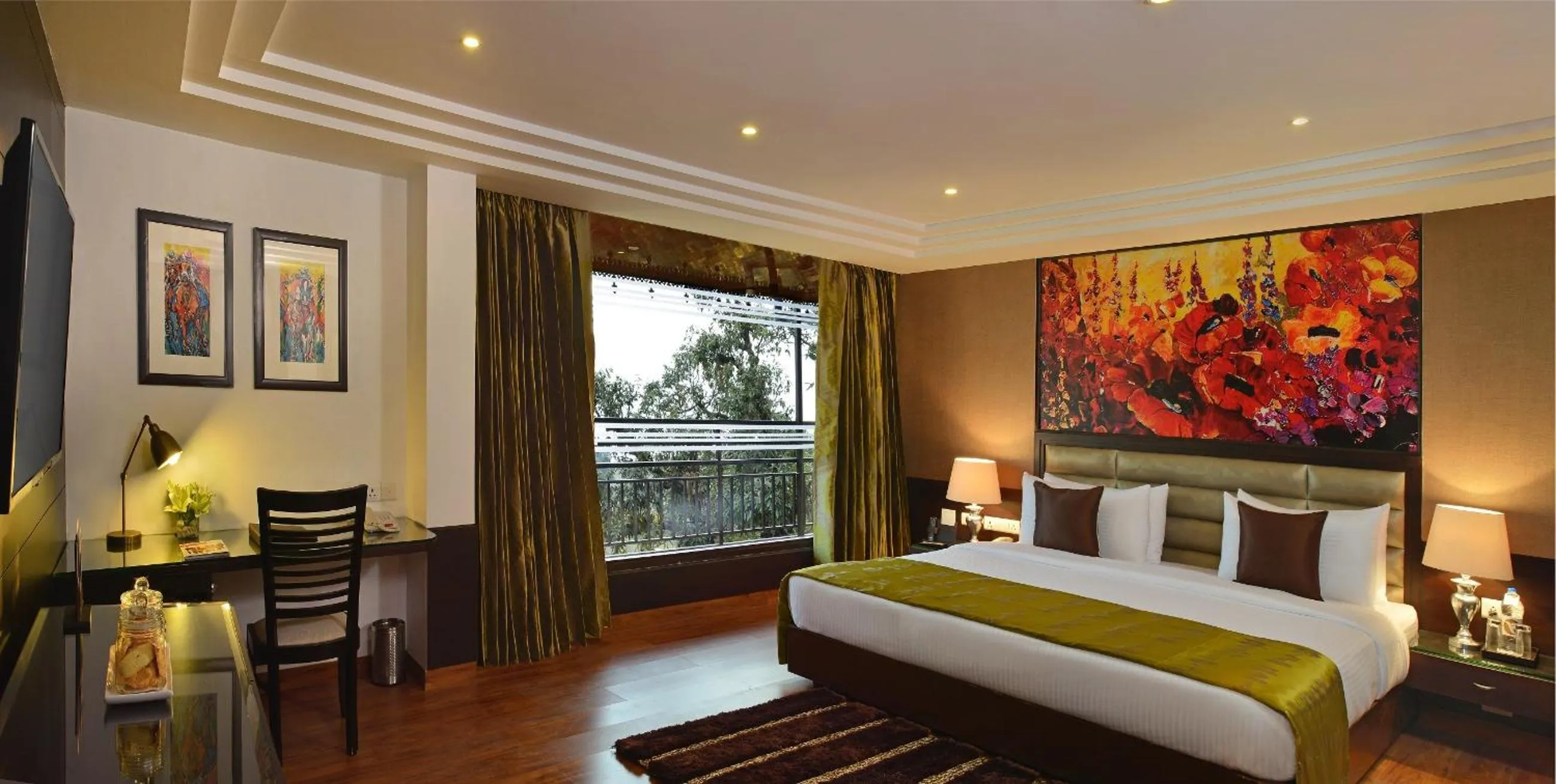 Bedroom, Bed in Fortune Park Moksha, Mcleodganj - Member ITC Hotels' Group