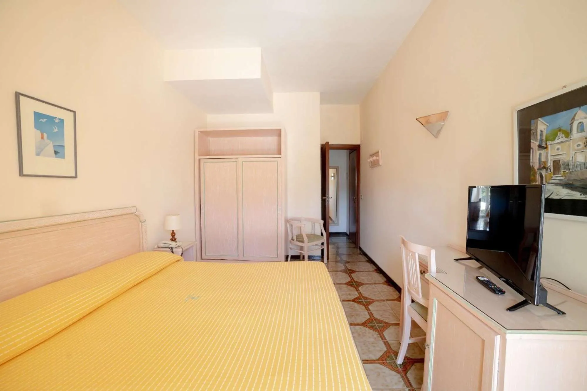 Bed in Hotel Royal Terme