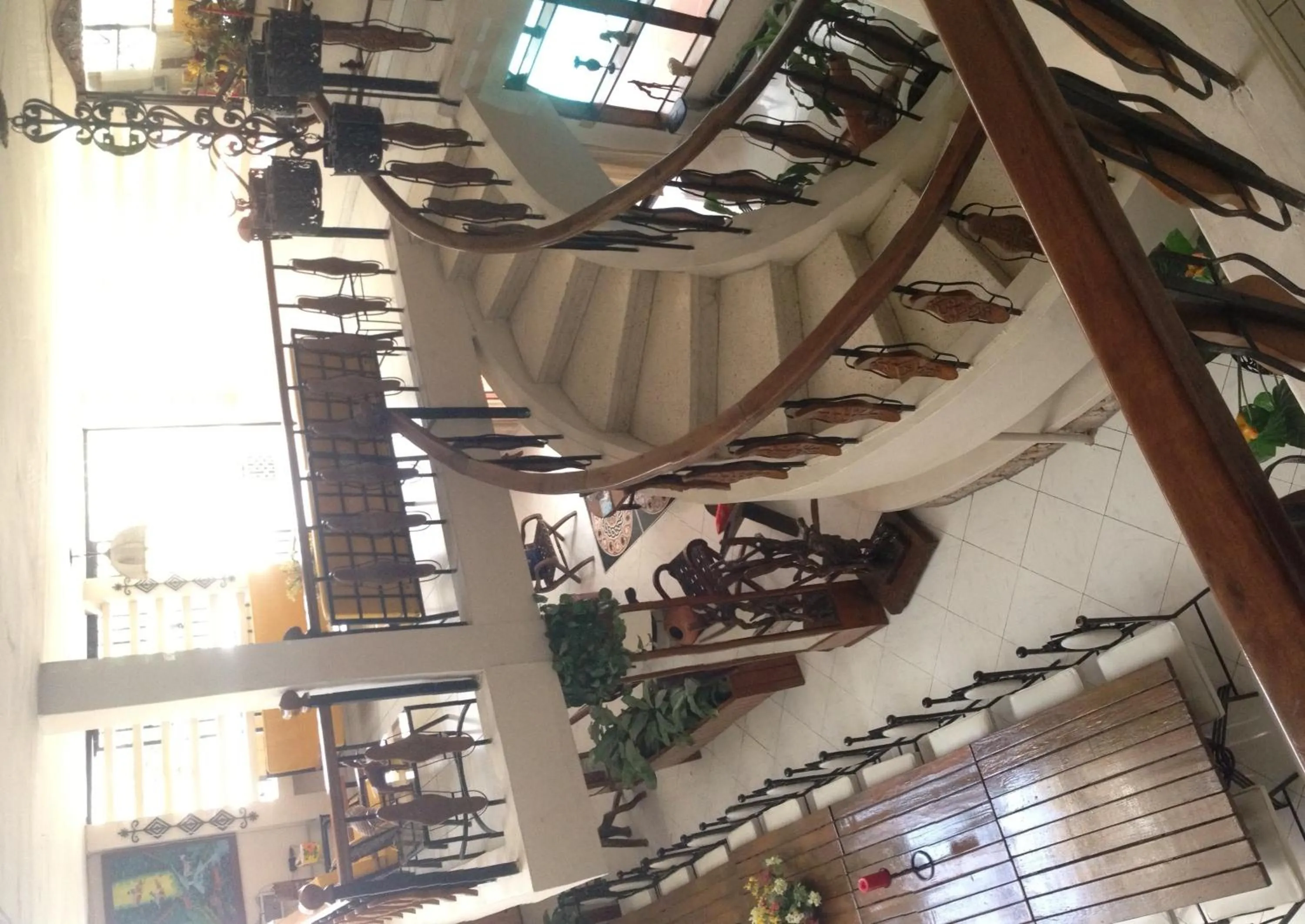 Decorative detail in Ideal Villa Hotel