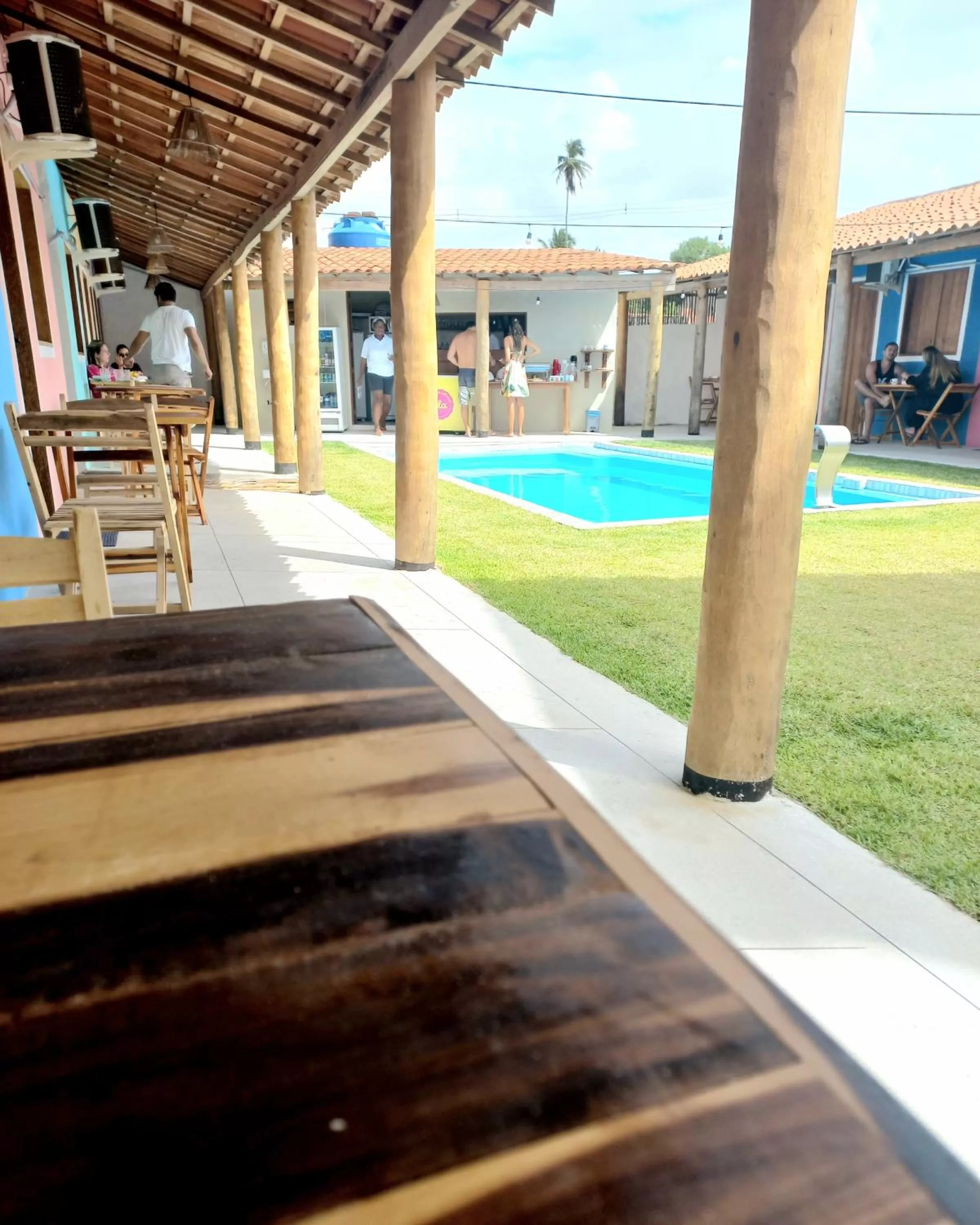 Property building, Swimming Pool in Pousada Ventos e Velas