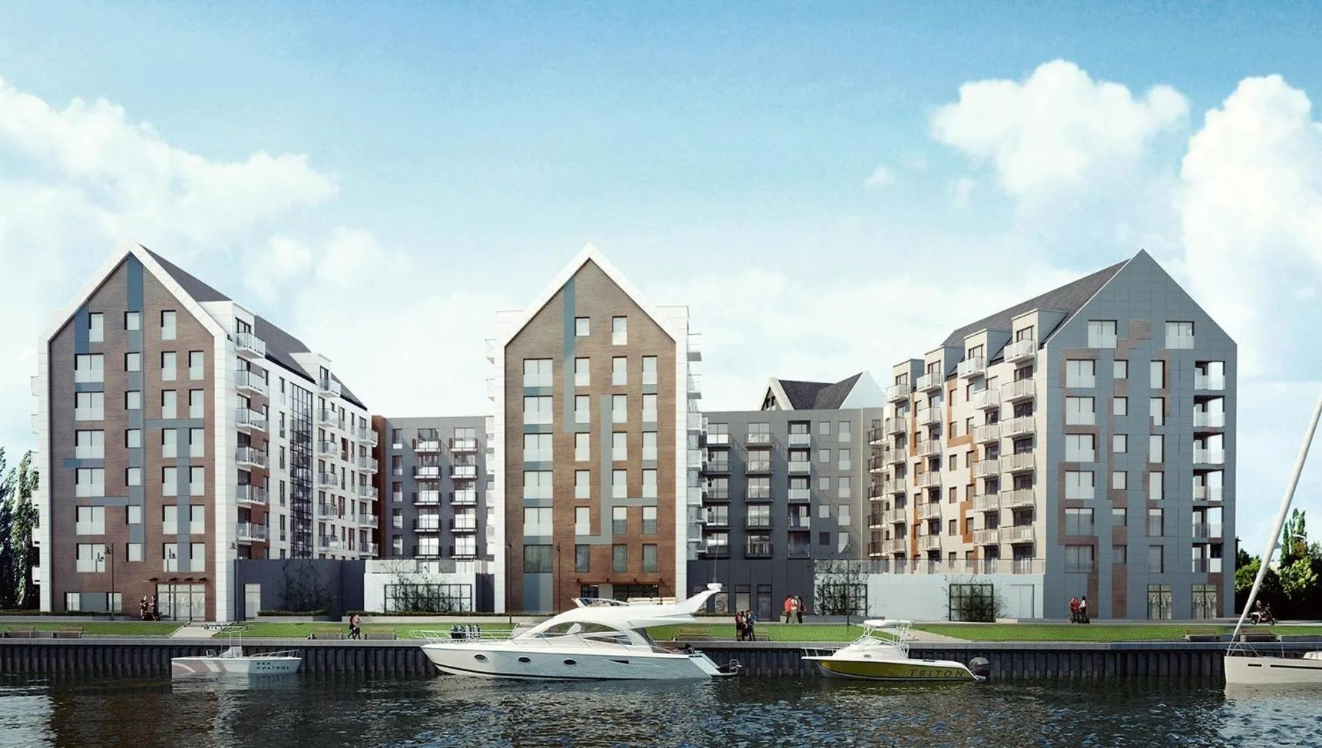 Property building in GRANO APARTMENTS Gdańsk Motława SPA & Wellness