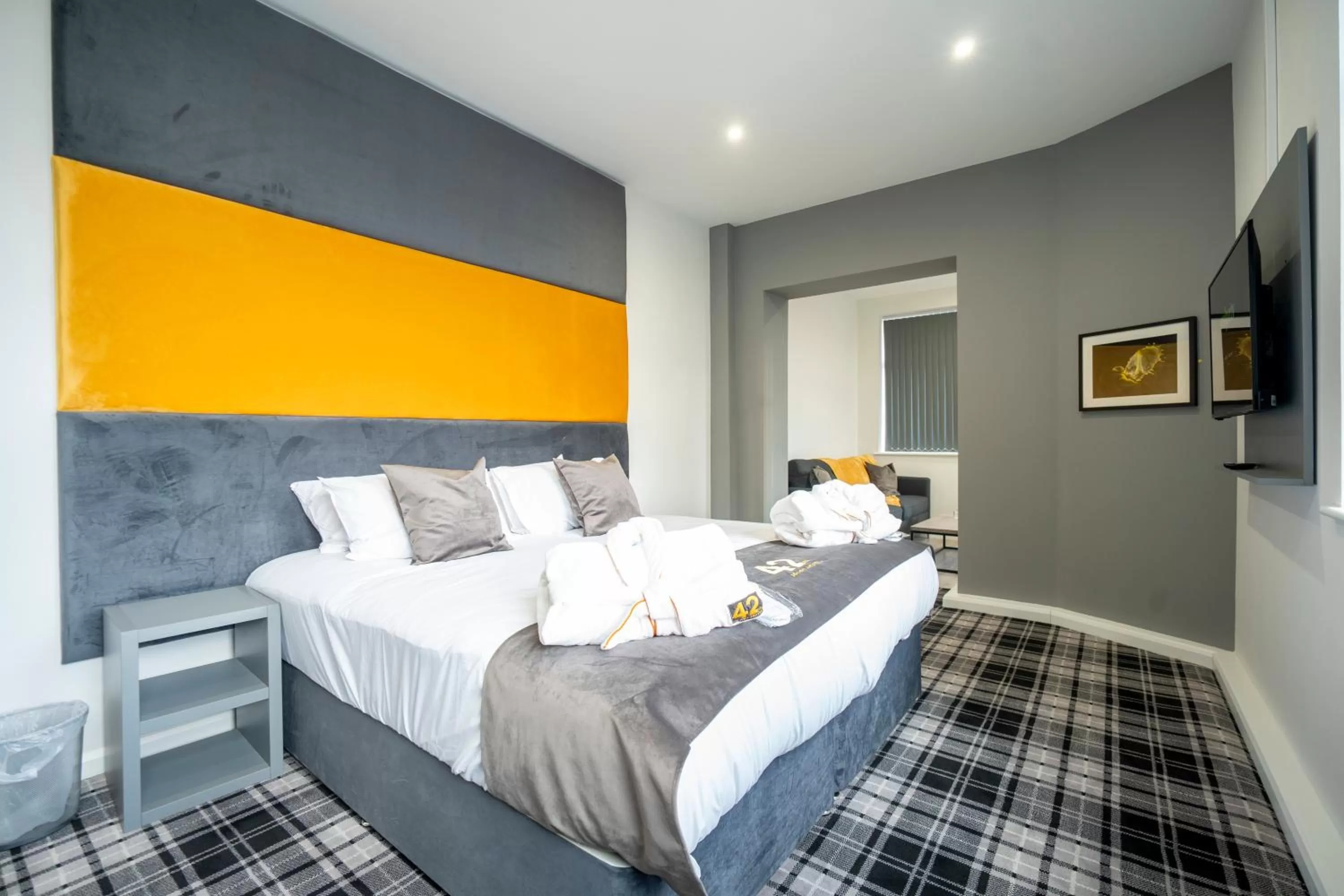 Bedroom, Bed in 42 Apart-Hotel