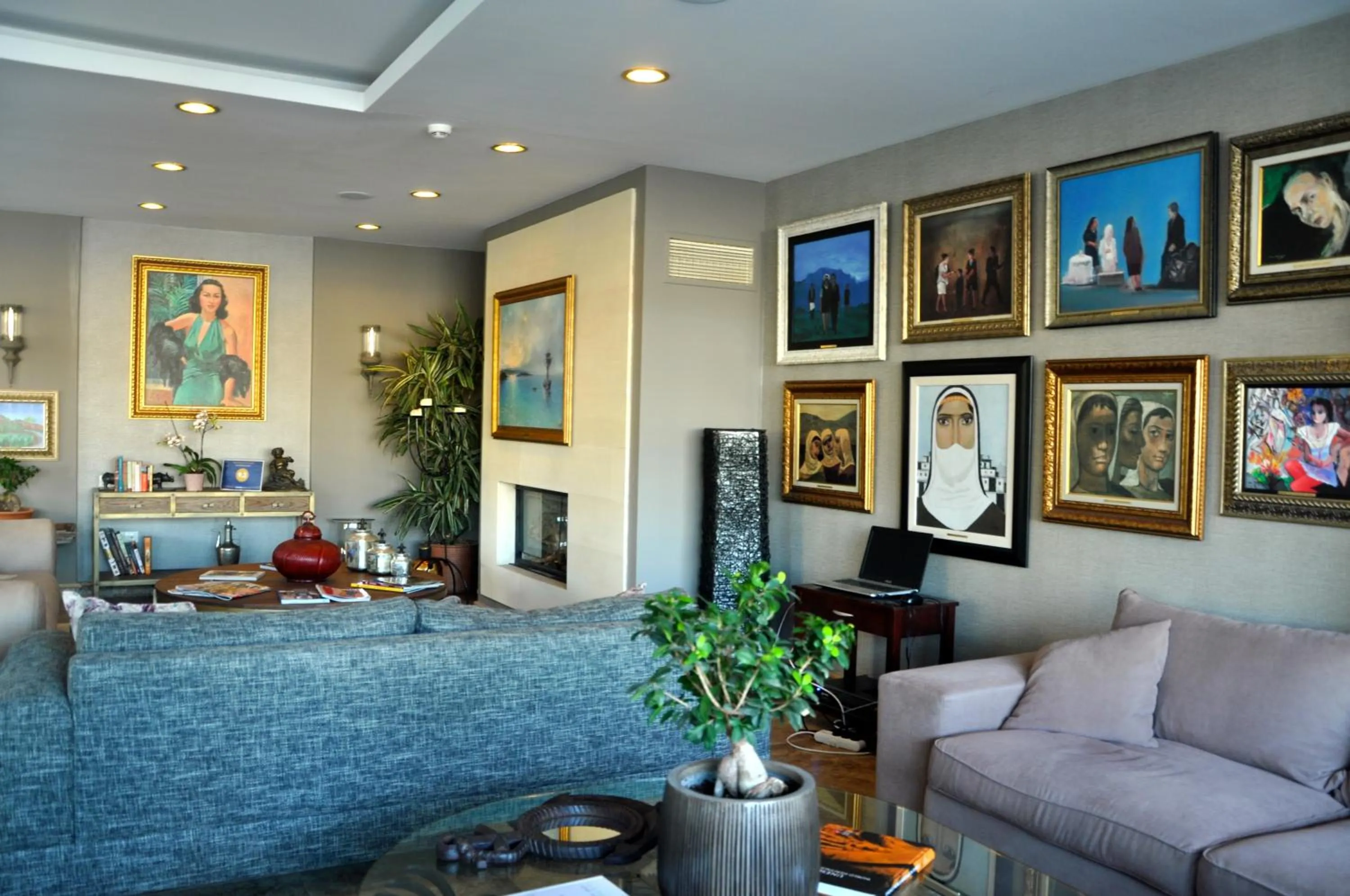 Lobby or reception in Olira Boutique Hotel&SPA