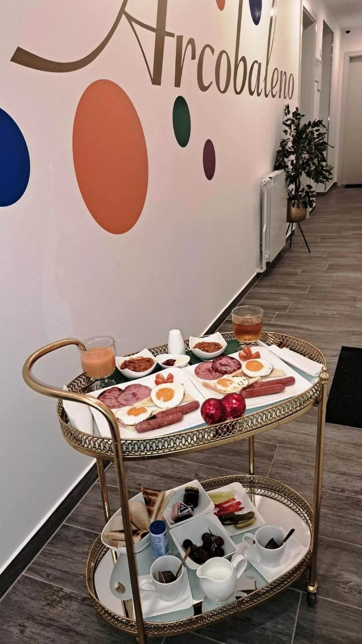 Breakfast in Arcobaleno Apartments & Rooms