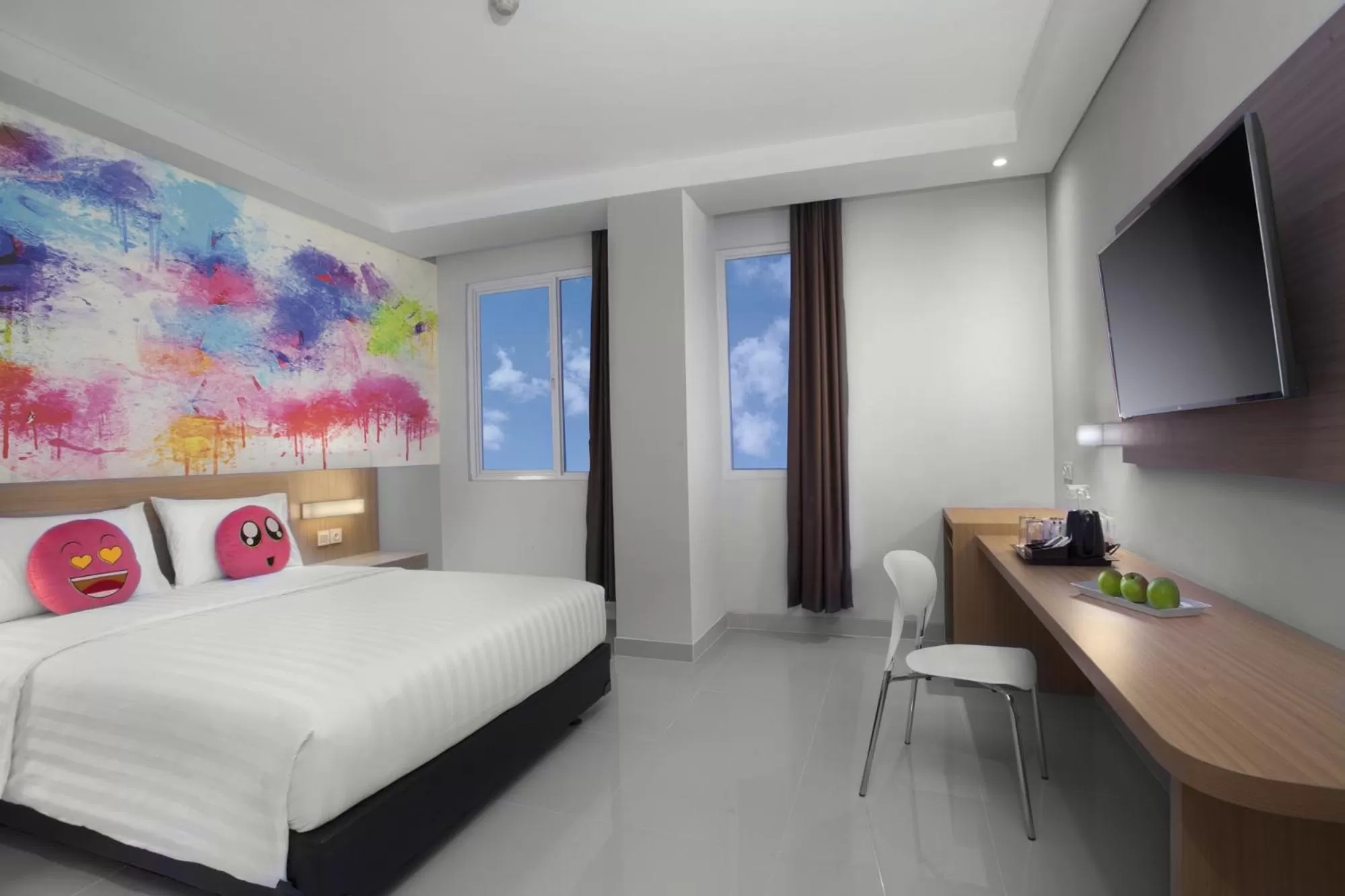 TV and multimedia, Bed in favehotel Hasyim Ashari Tangerang