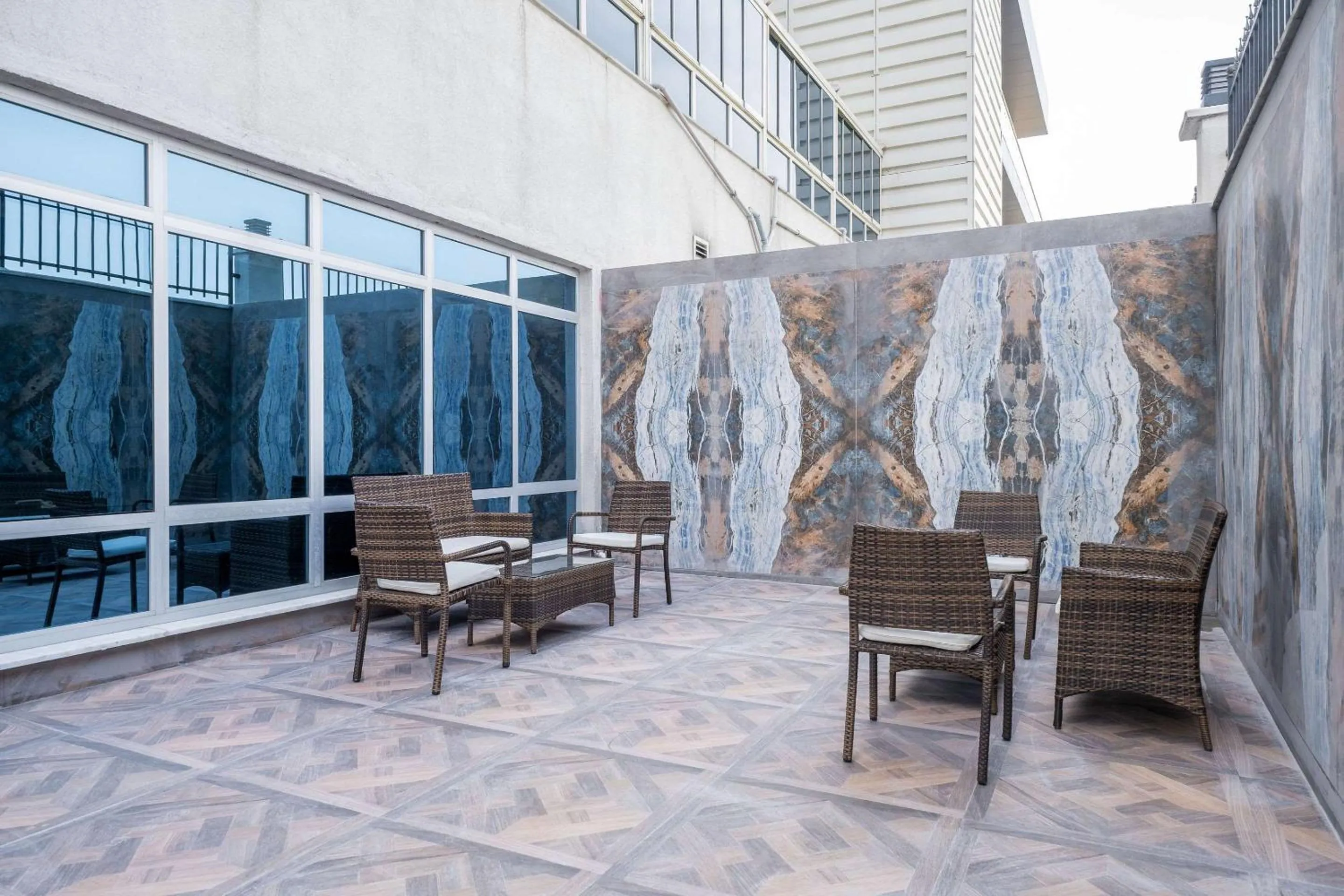 Balcony/Terrace in Clarion Hotel Istanbul Mahmutbey