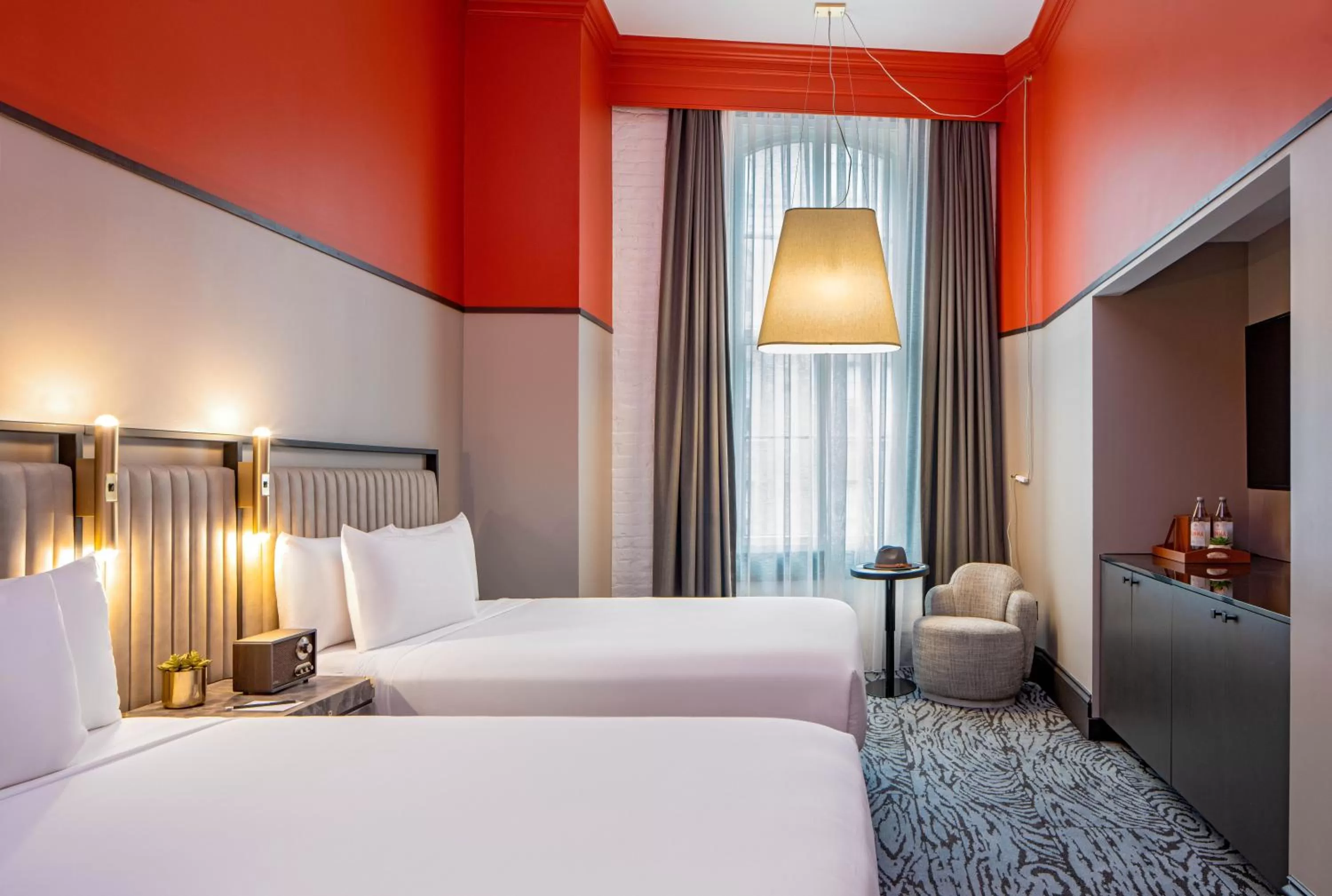 Bedroom, Bed in Pelham Hotel