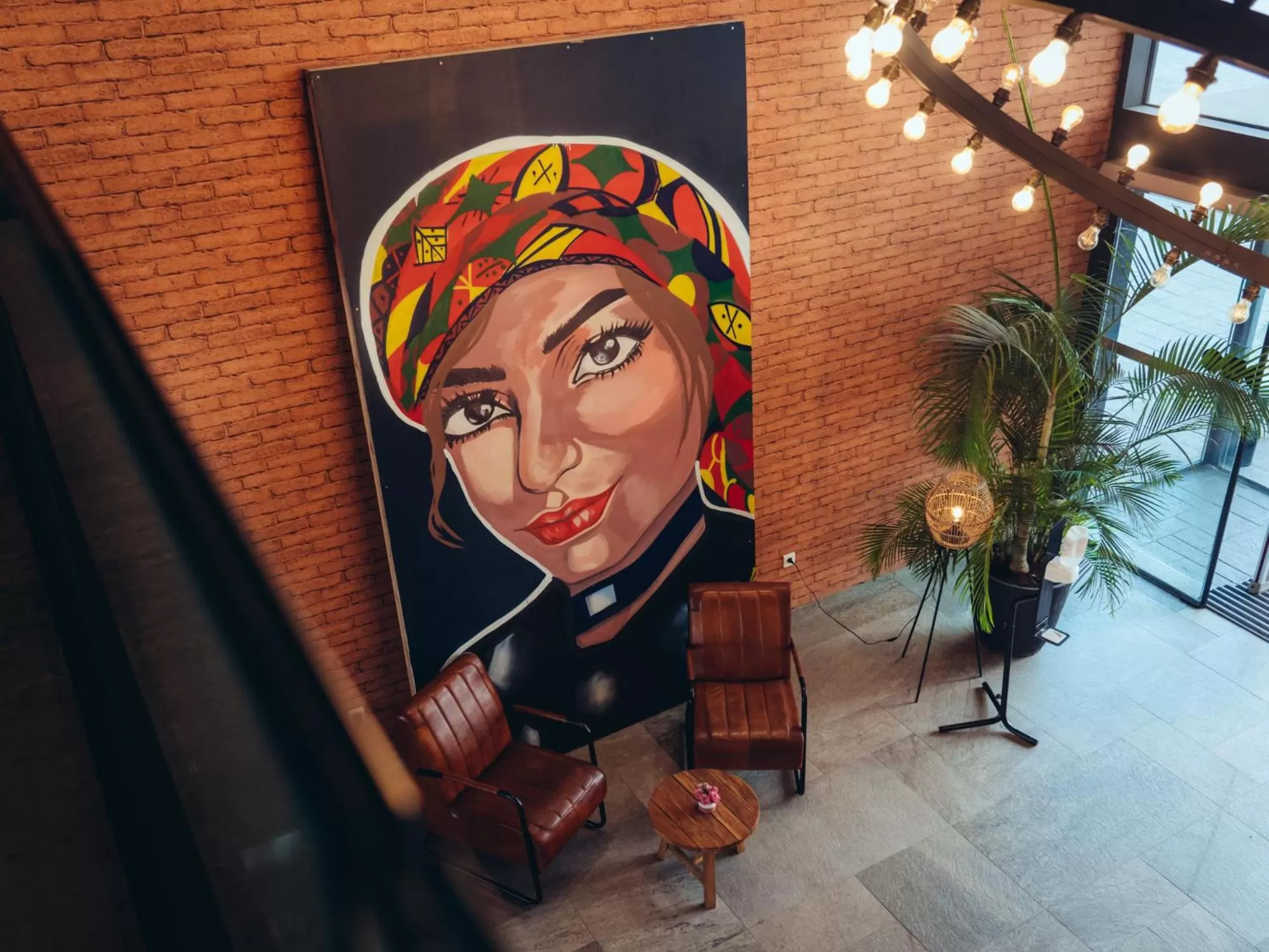 Decorative detail in ONOMO Hotel Casablanca Sidi Maarouf