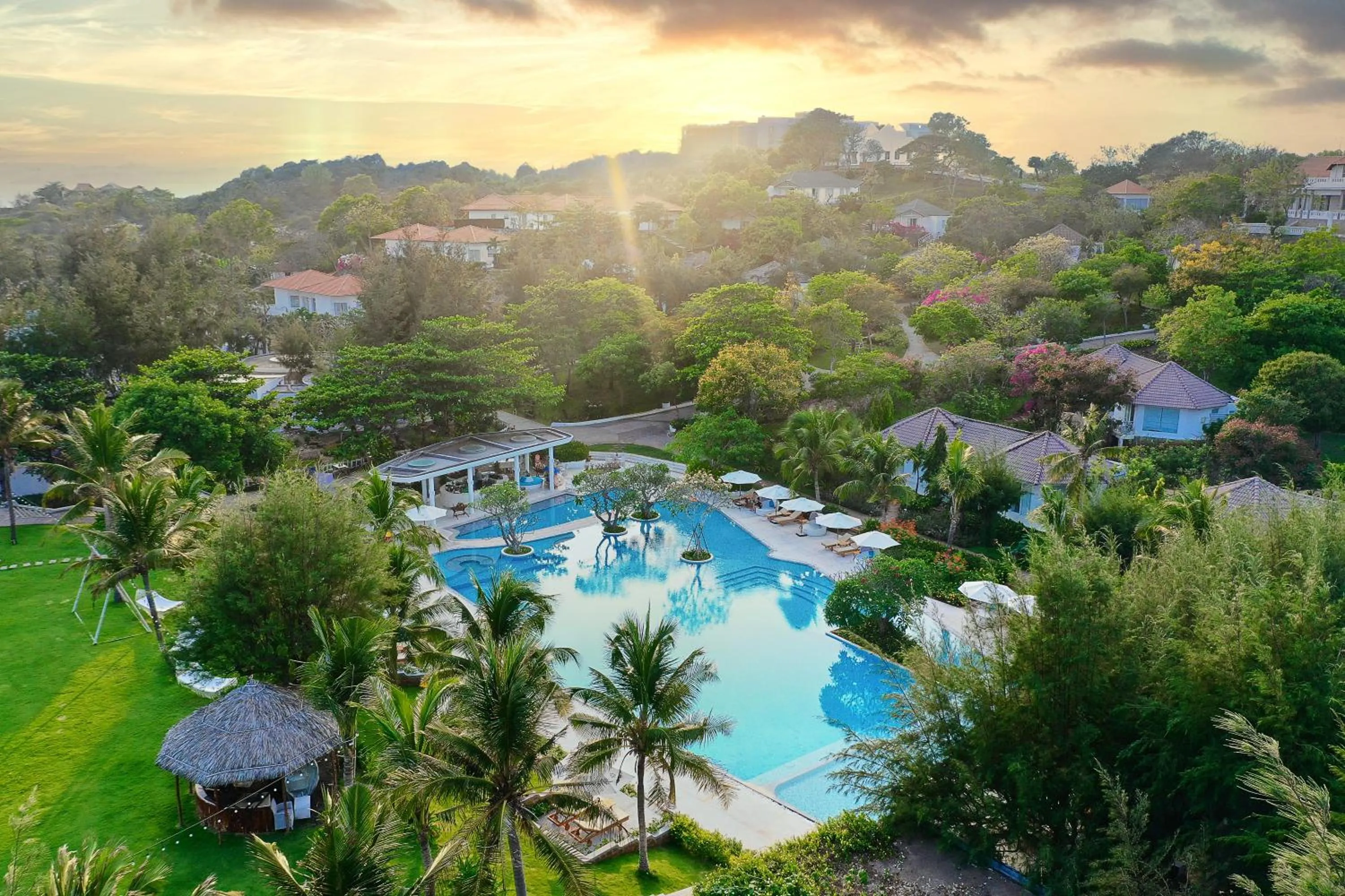 Bird's eye view in Fleur de Lys Resort & Spa Long Hai