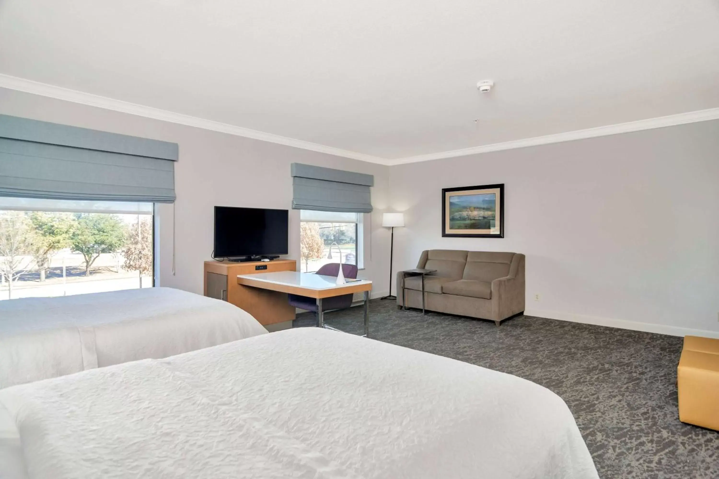 Queen Studio Suite with Two Queen Beds - Non-Smoking in Hampton Inn & Suites Fort Worth-Fossil Creek Queen Studio Suite with Two Queen Beds - Non-Smoking in Hampton Inn & Suites Fort Worth-Fossil Creek