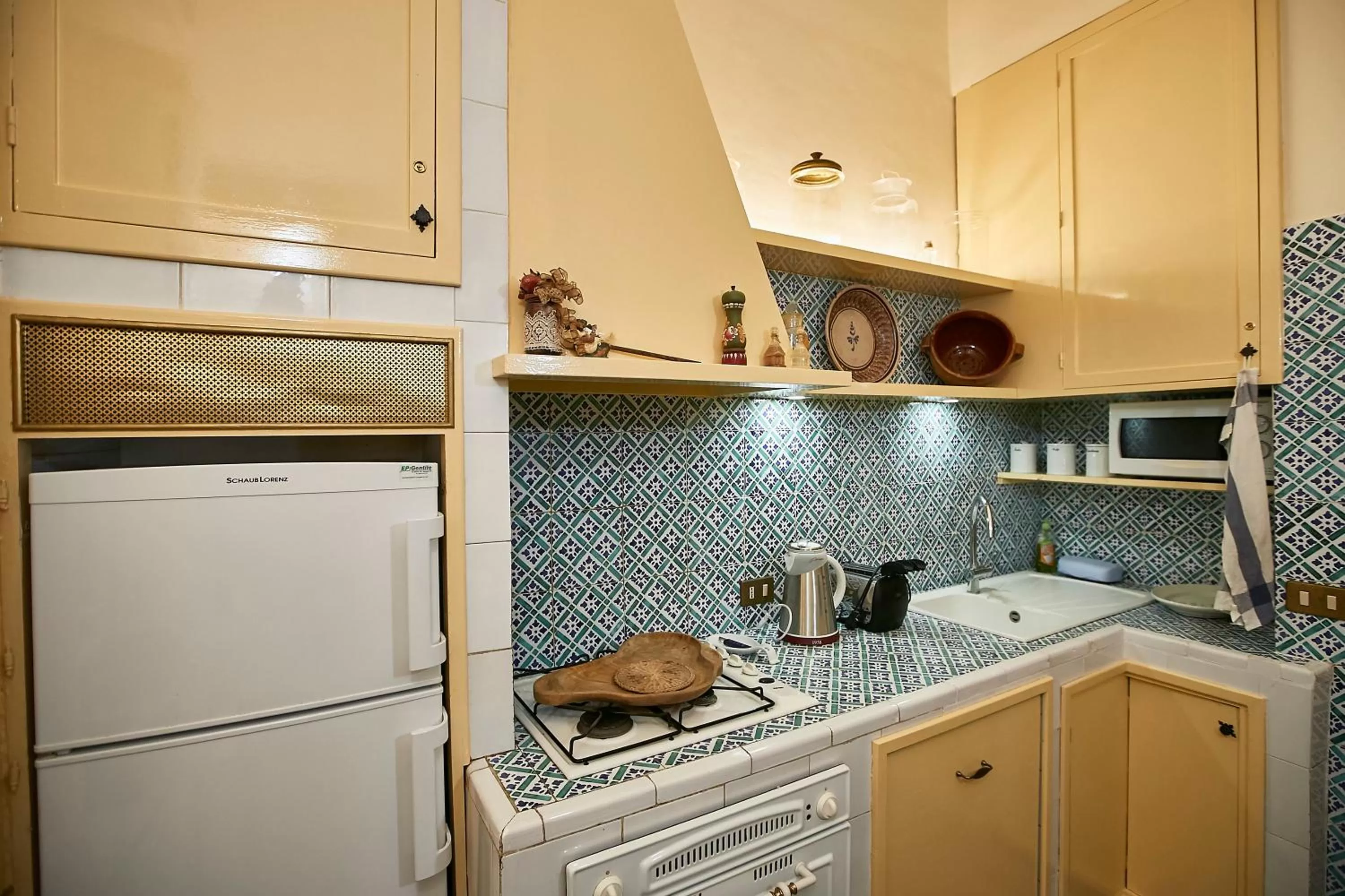 Communal kitchen in Dimora La Commare