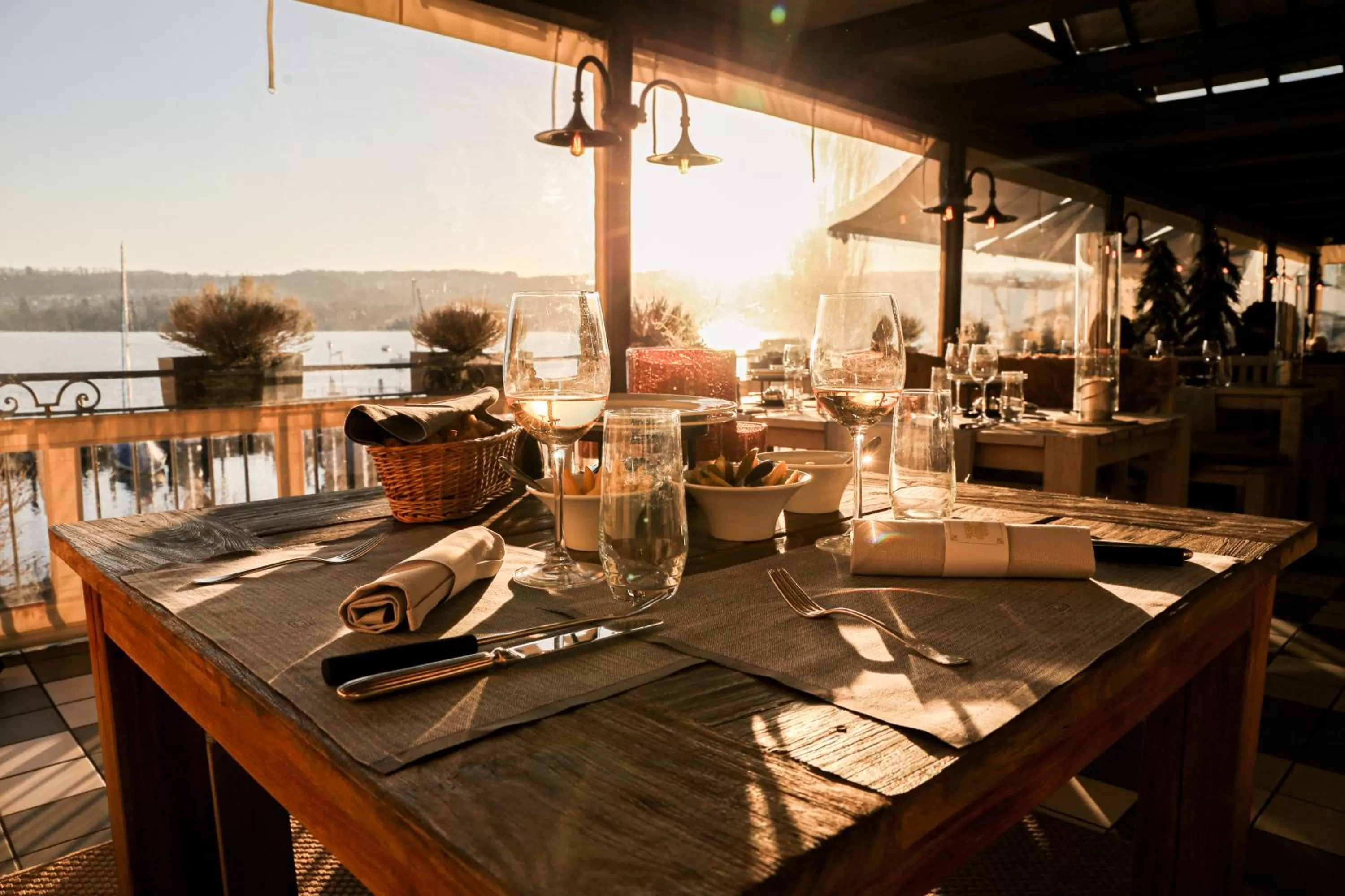 Restaurant/places to eat in Hotel Hirschen am See