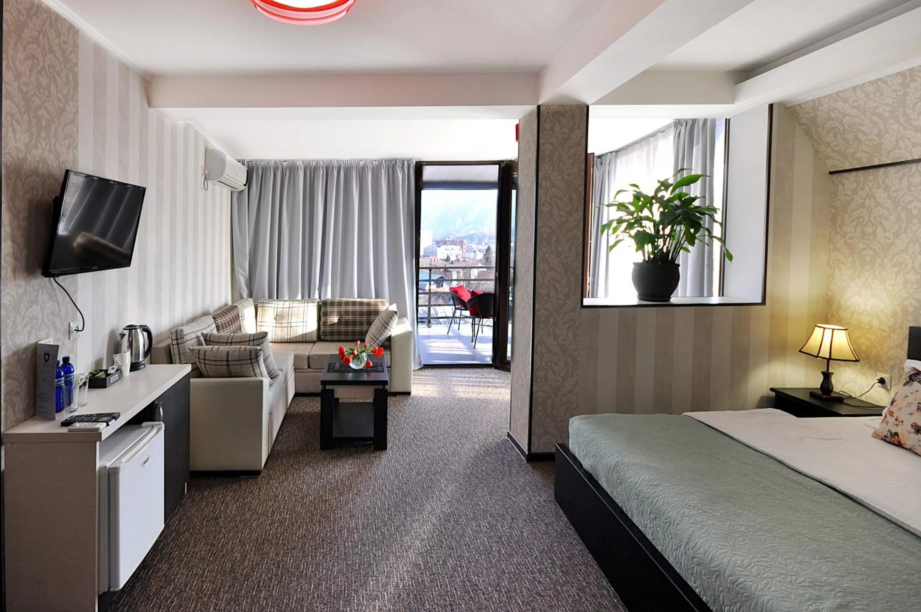 Photo of the whole room, Bed in Light House Old City