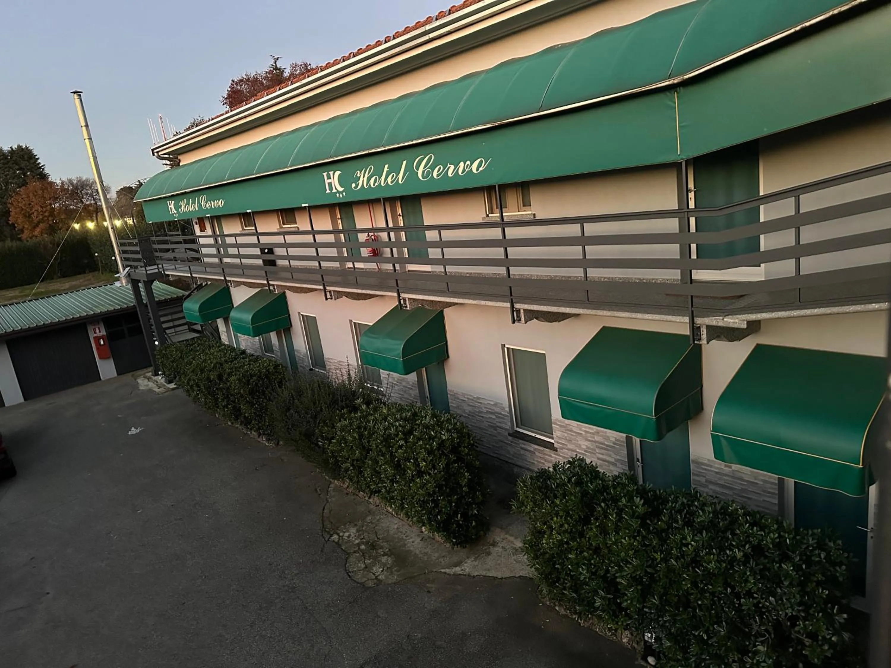 Property building in Hotel Ristorante Cervo Malpensa