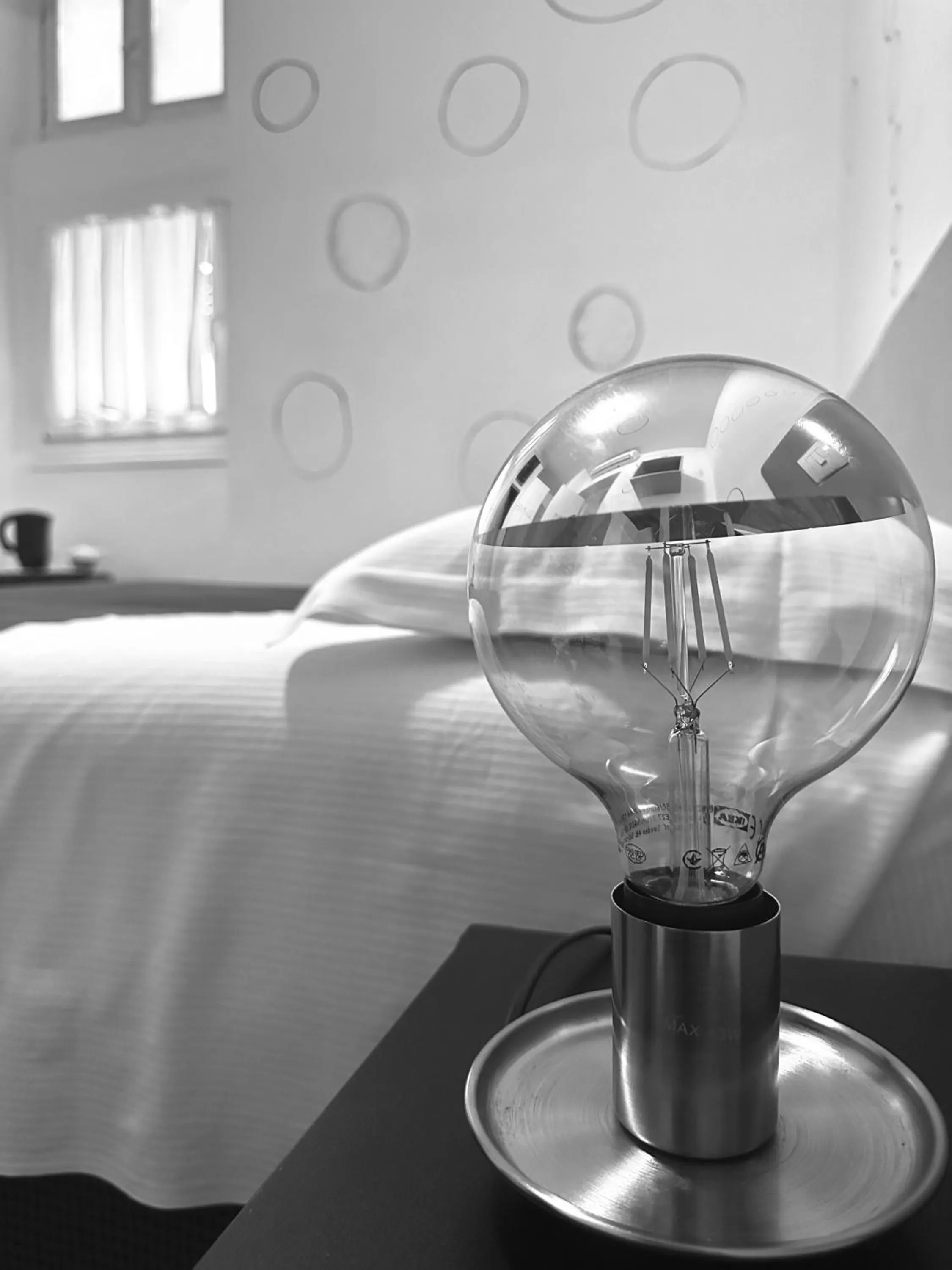 Decorative detail, Bed in Boutique Hotel Novecento