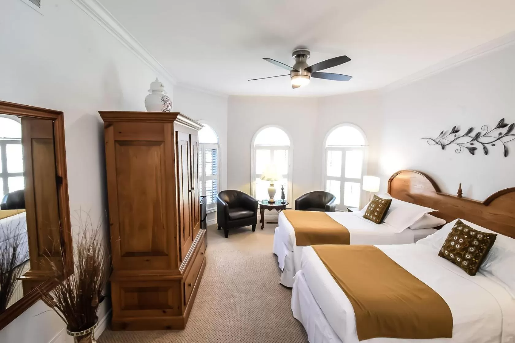 Bed in Graystone Bed & Breakfast