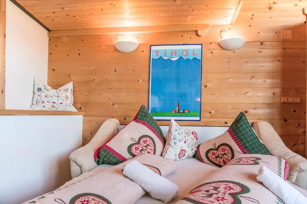 Bed in Hocheckhuette On Top of the Kitzbuehel Hahnenkamm Mountain