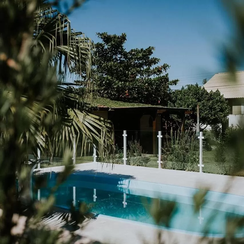 Swimming Pool in Pousada Santa Genoveva campeche