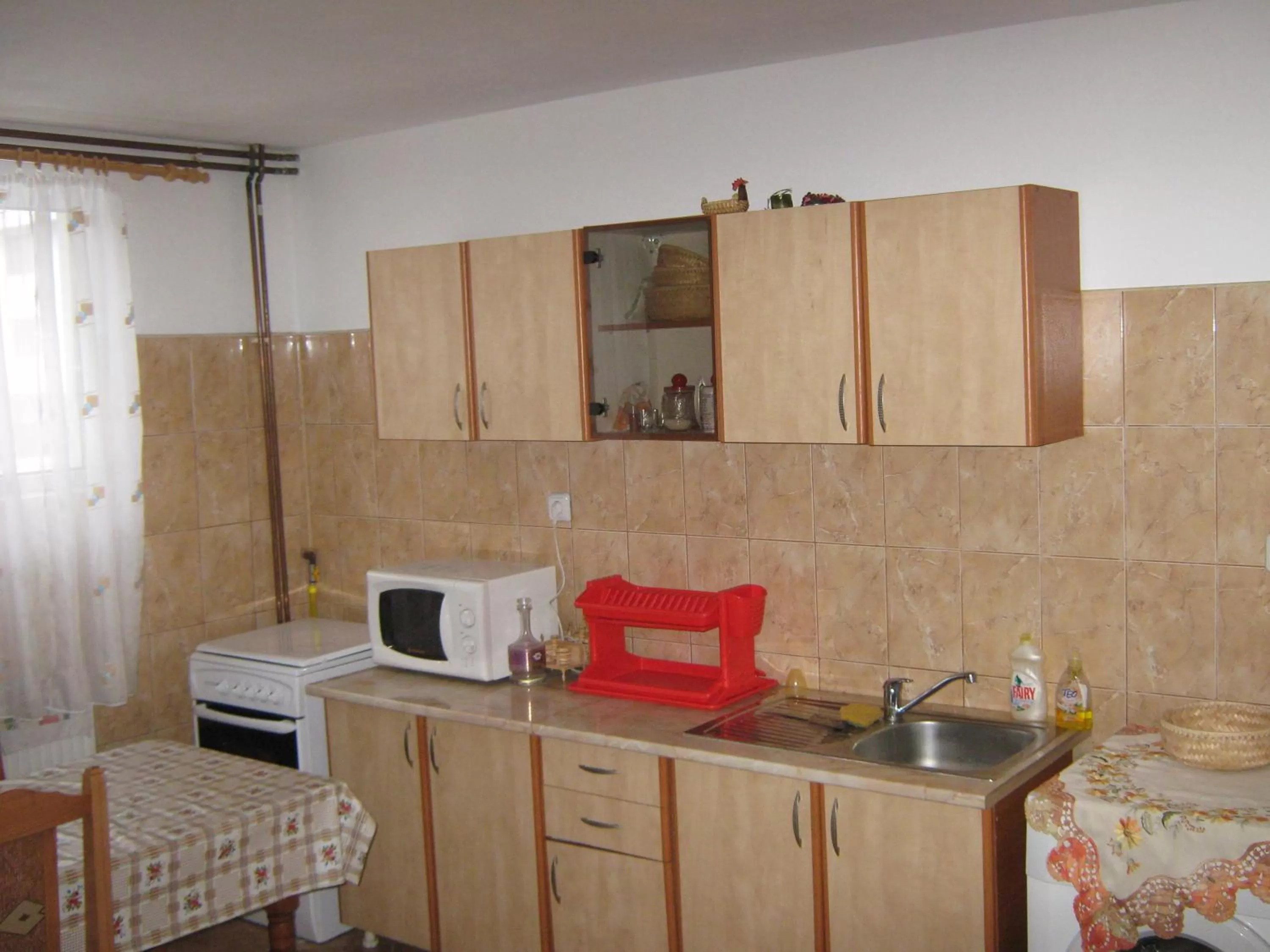 Kitchen/Kitchenette in Pensiunea Luminita