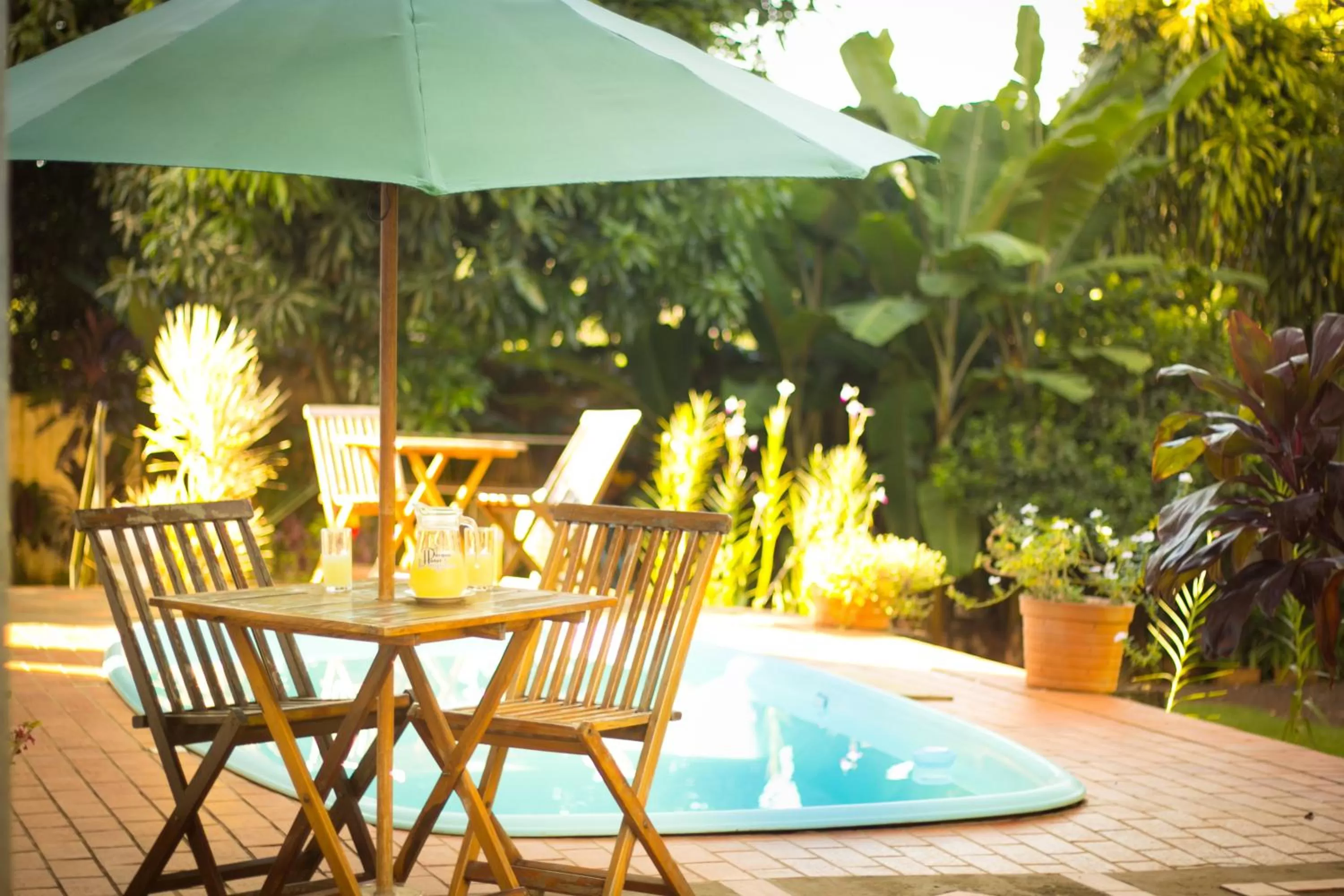 Garden, Swimming Pool in Las Orquideas Parque Hotel