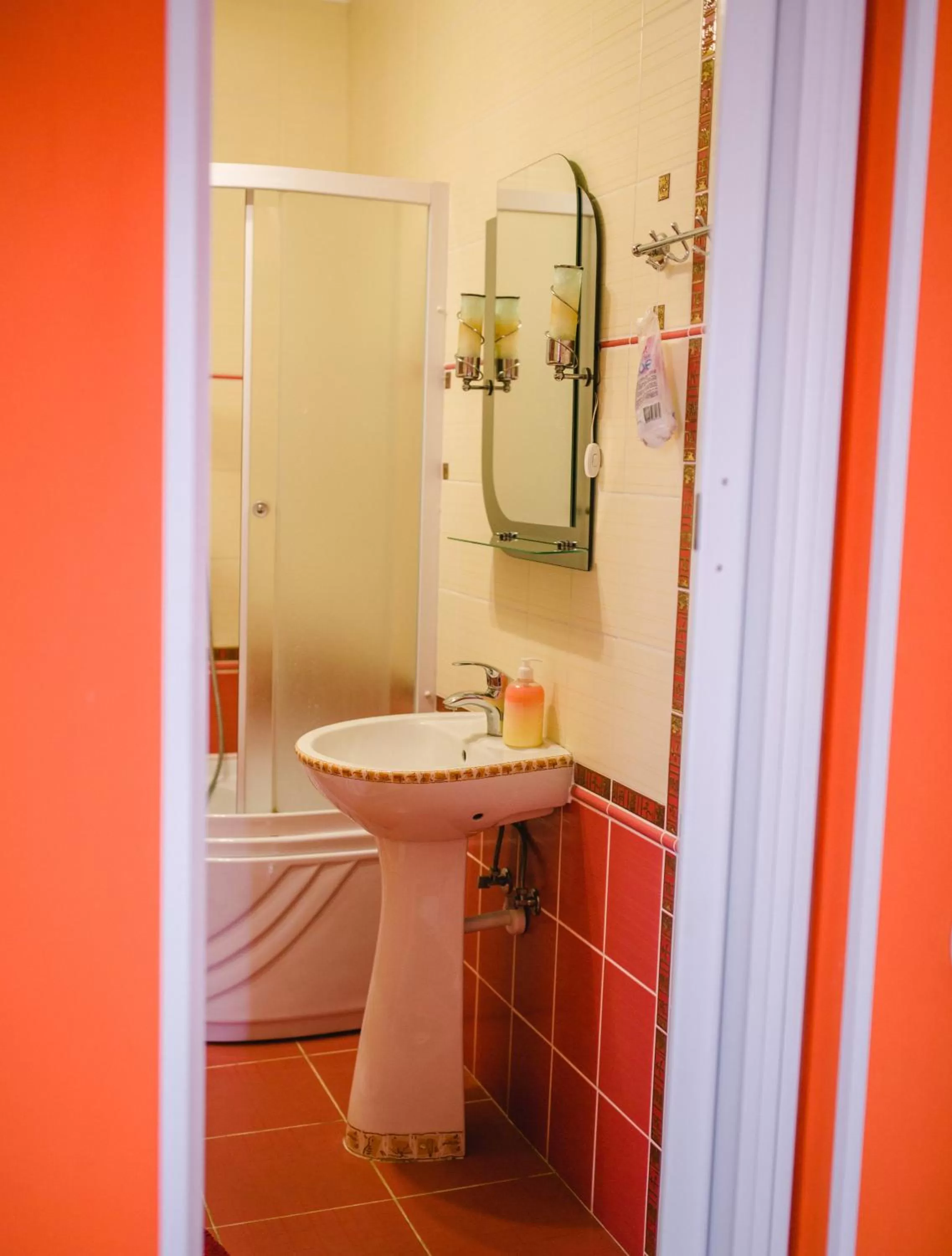 Shower, Bathroom in Kolyba Opryshkiv