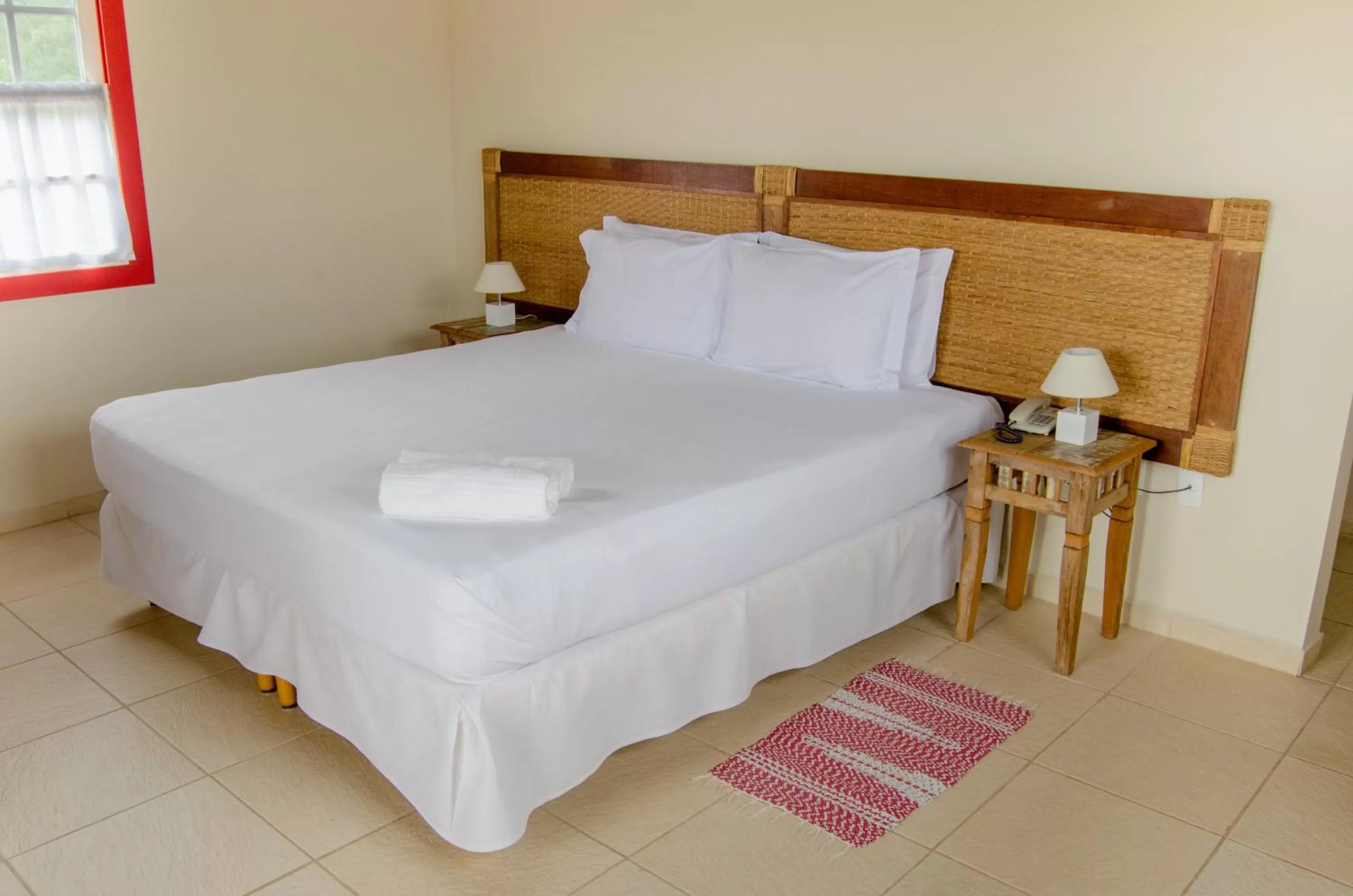 Bed in Pousada Pomar Paraty