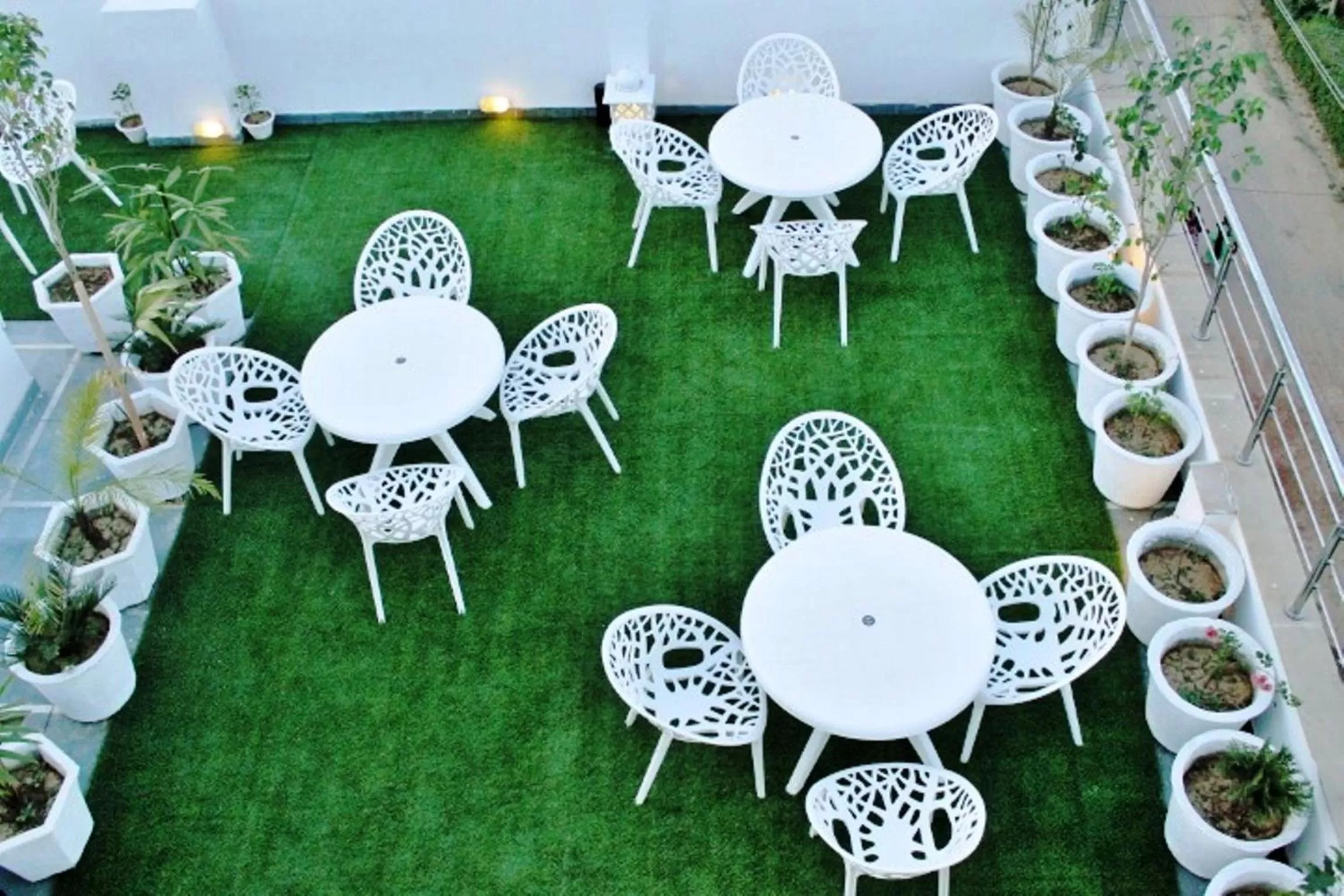 Decorative detail in Hotel Taj Villa- Agra