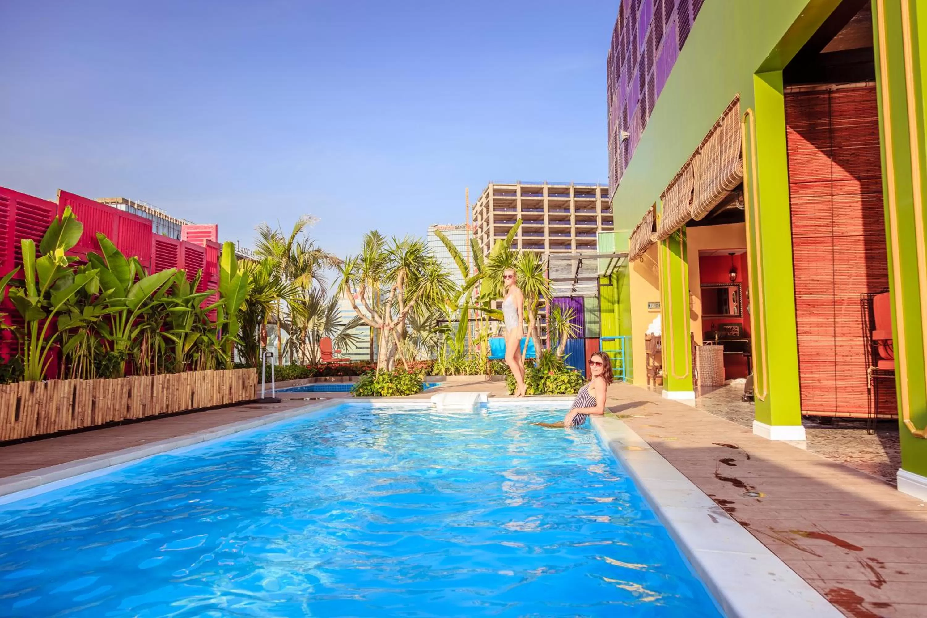 Swimming Pool in Prostyle Hotel Ho Chi Minh プロスタイルホテルホーチミン