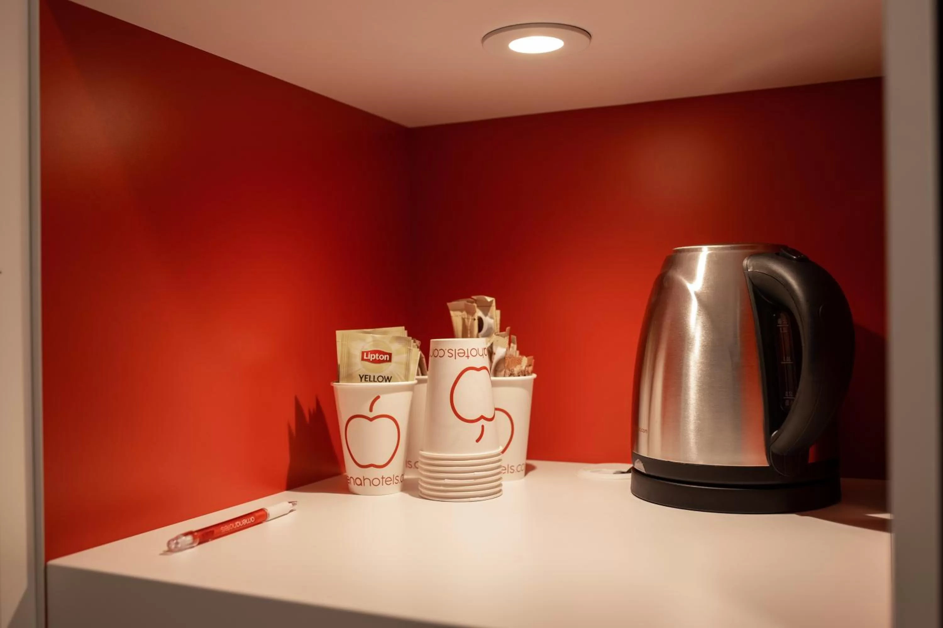 Kitchen or kitchenette in Omena Hotel Vaasa Espen