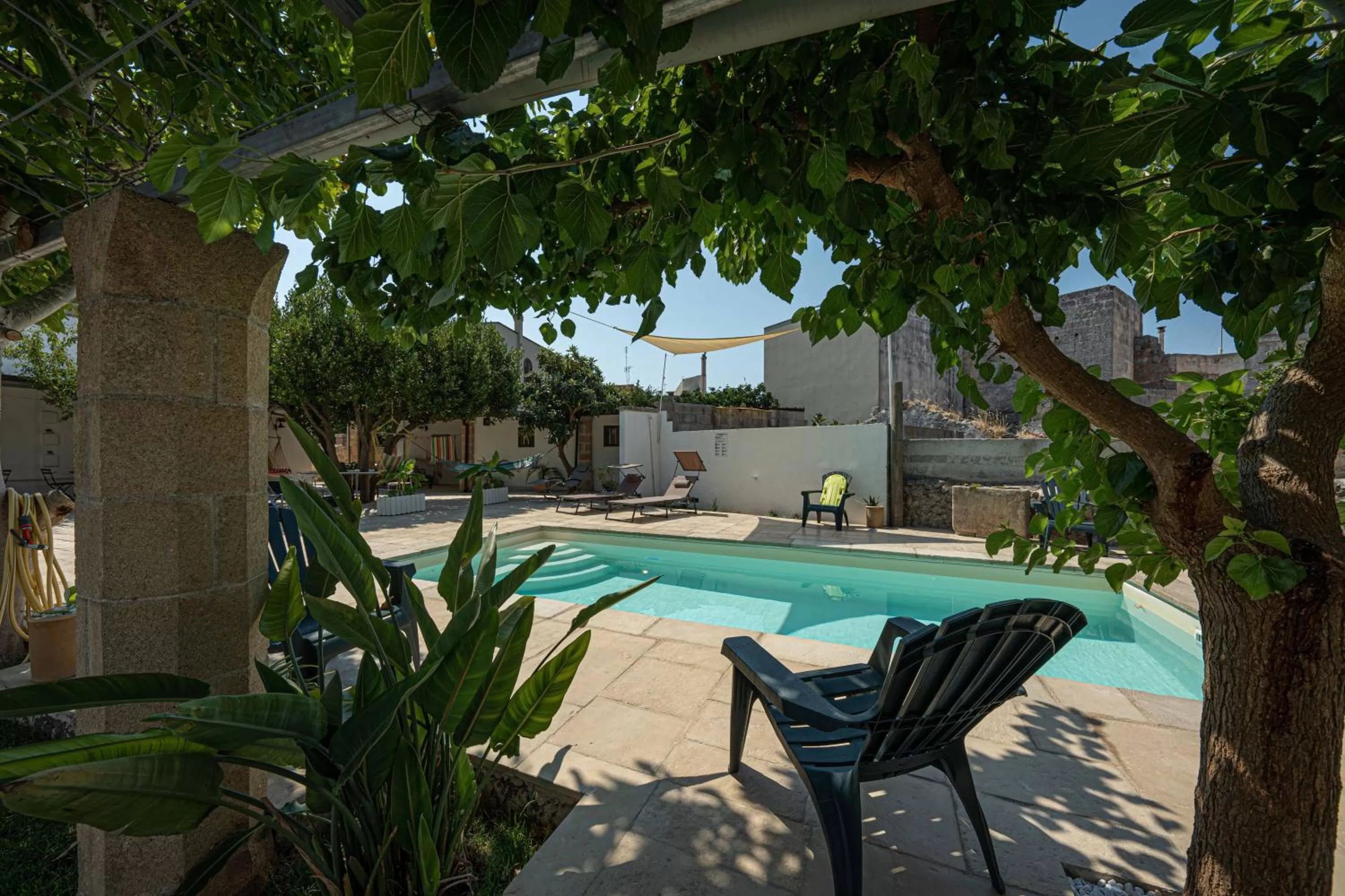 Garden in B&B Palazzo la Traja