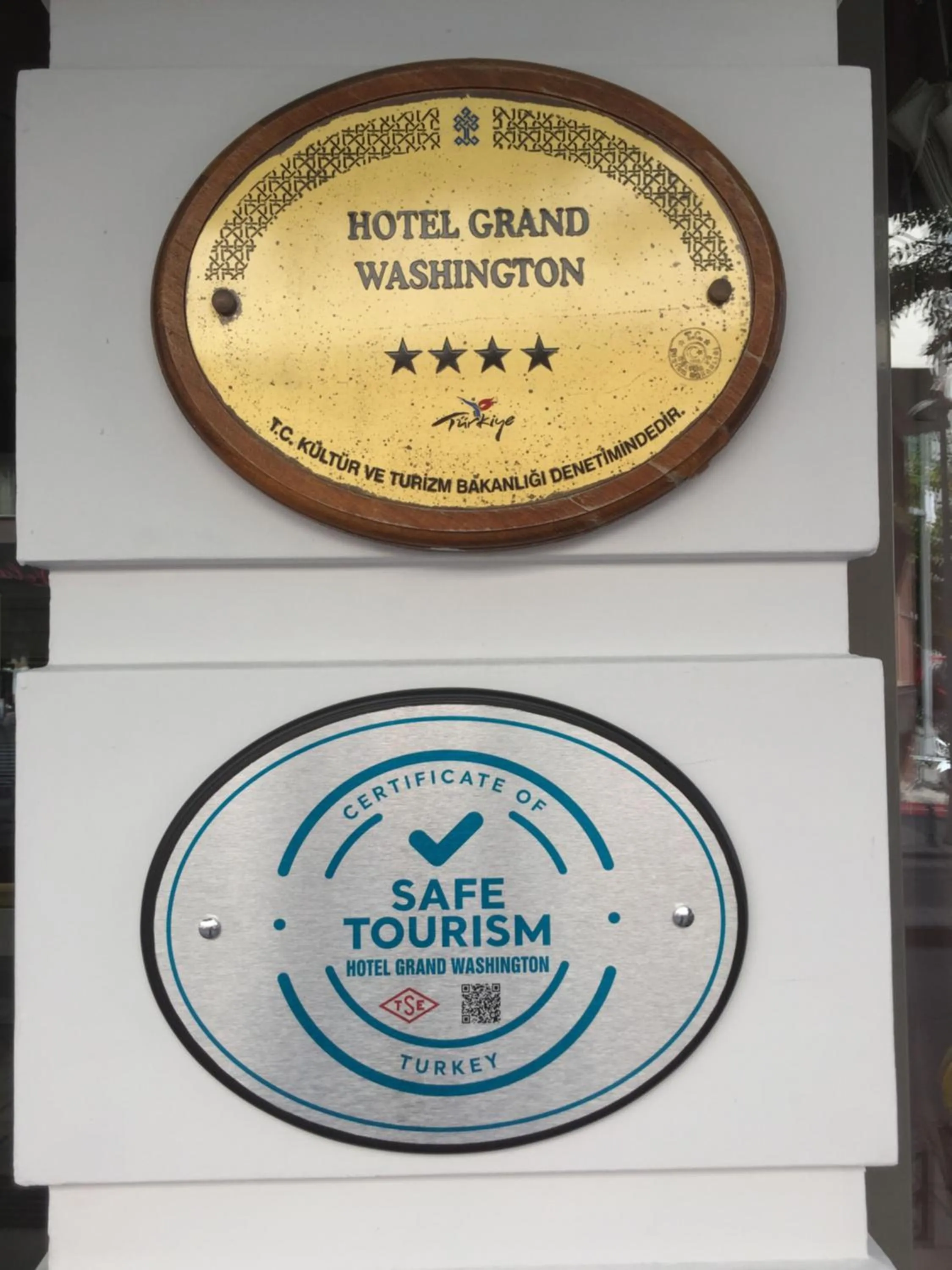 Property logo or sign in Grand Washington Hotel