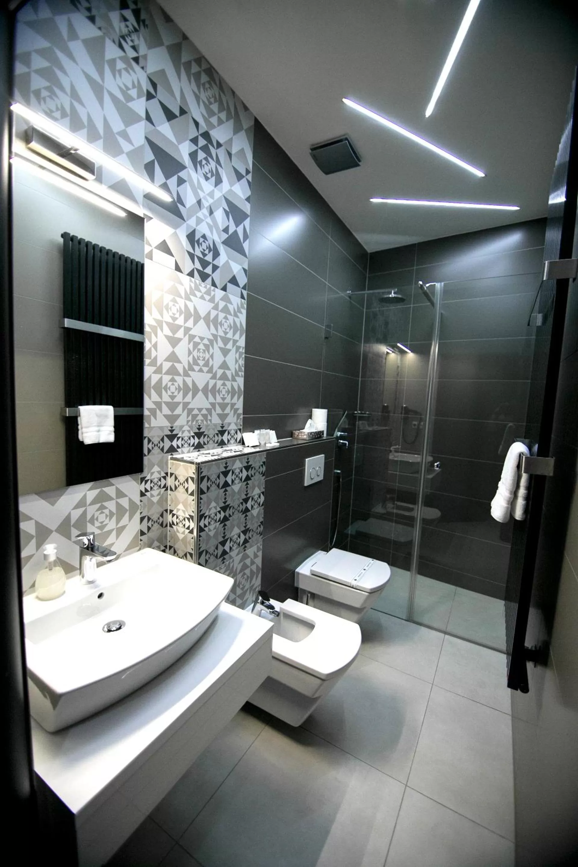 Bathroom in Hotel U Kostela