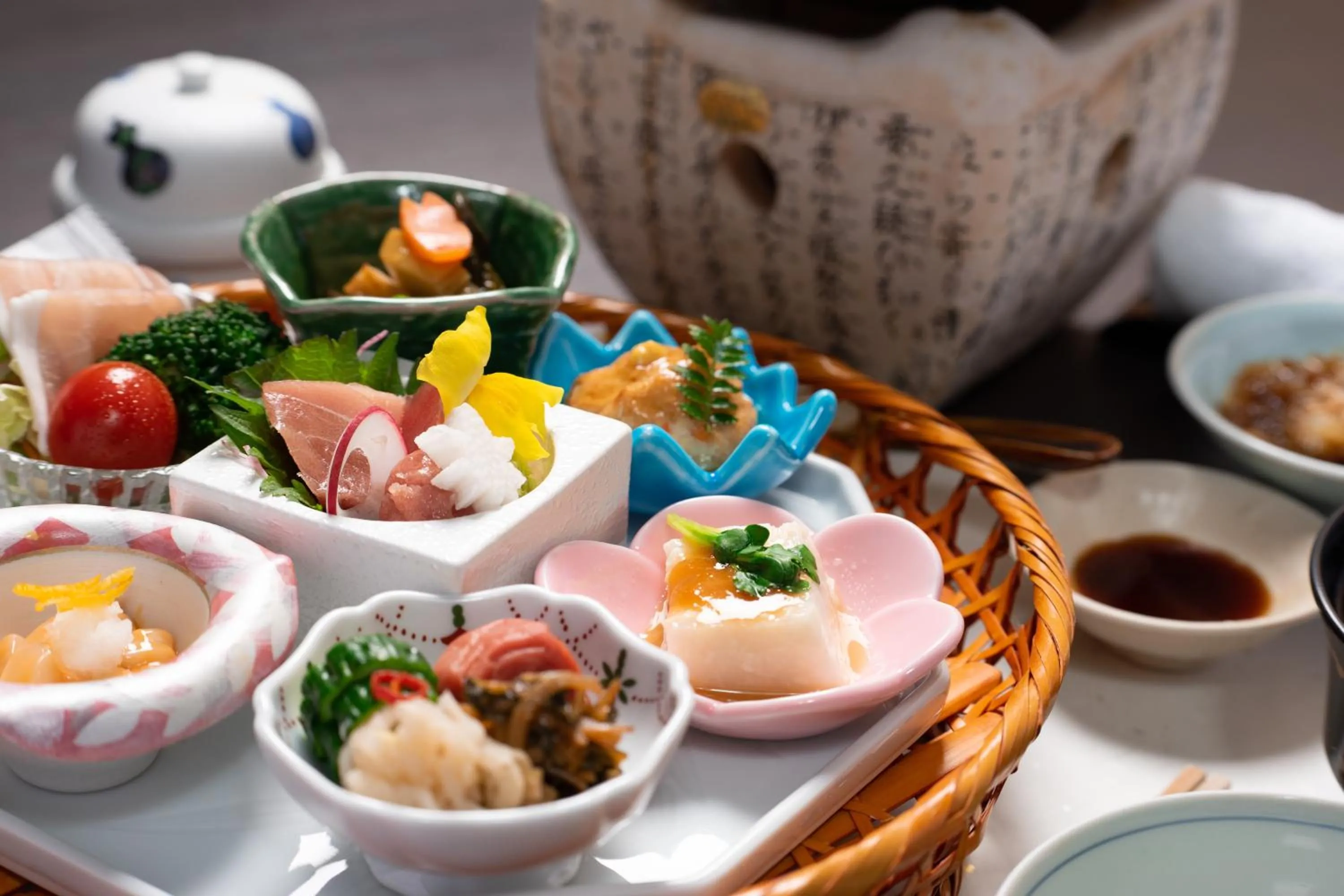 Food and drinks in Fuji Onsenji Yumedono