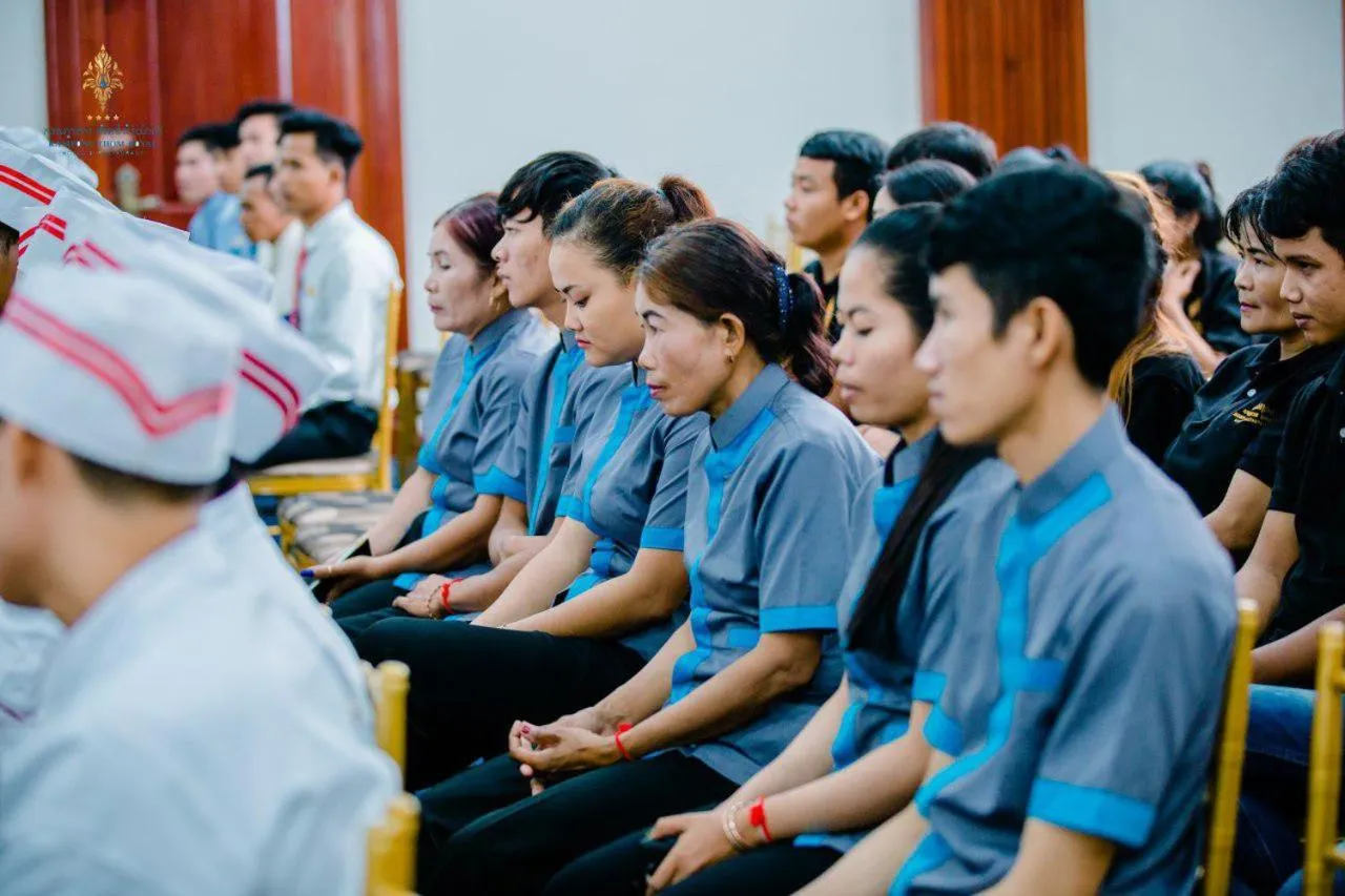 Staff in Kampong Thom Royal Hotel