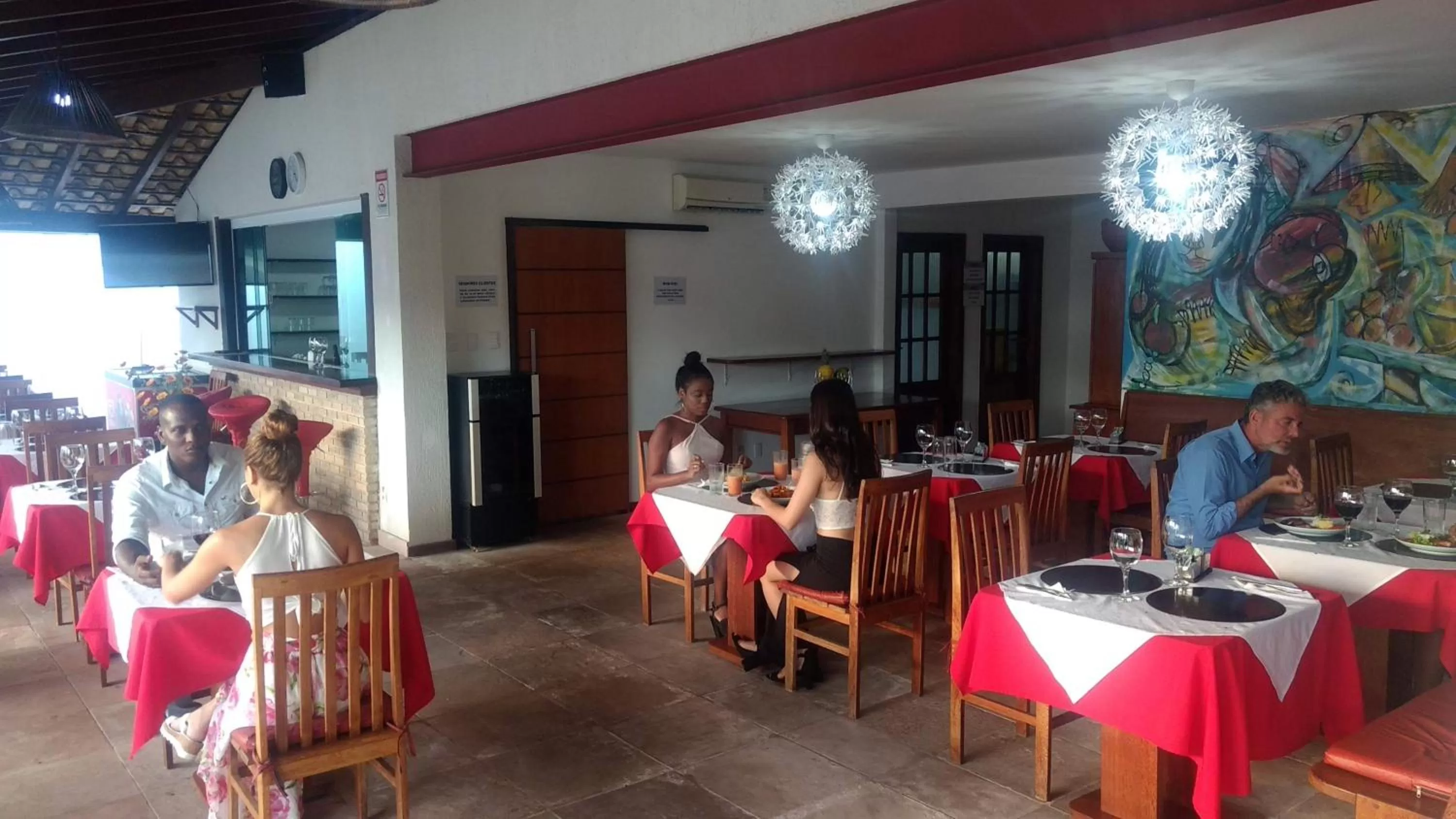 Restaurant/Places to Eat in Hotel Pousada Salvador Paradise
