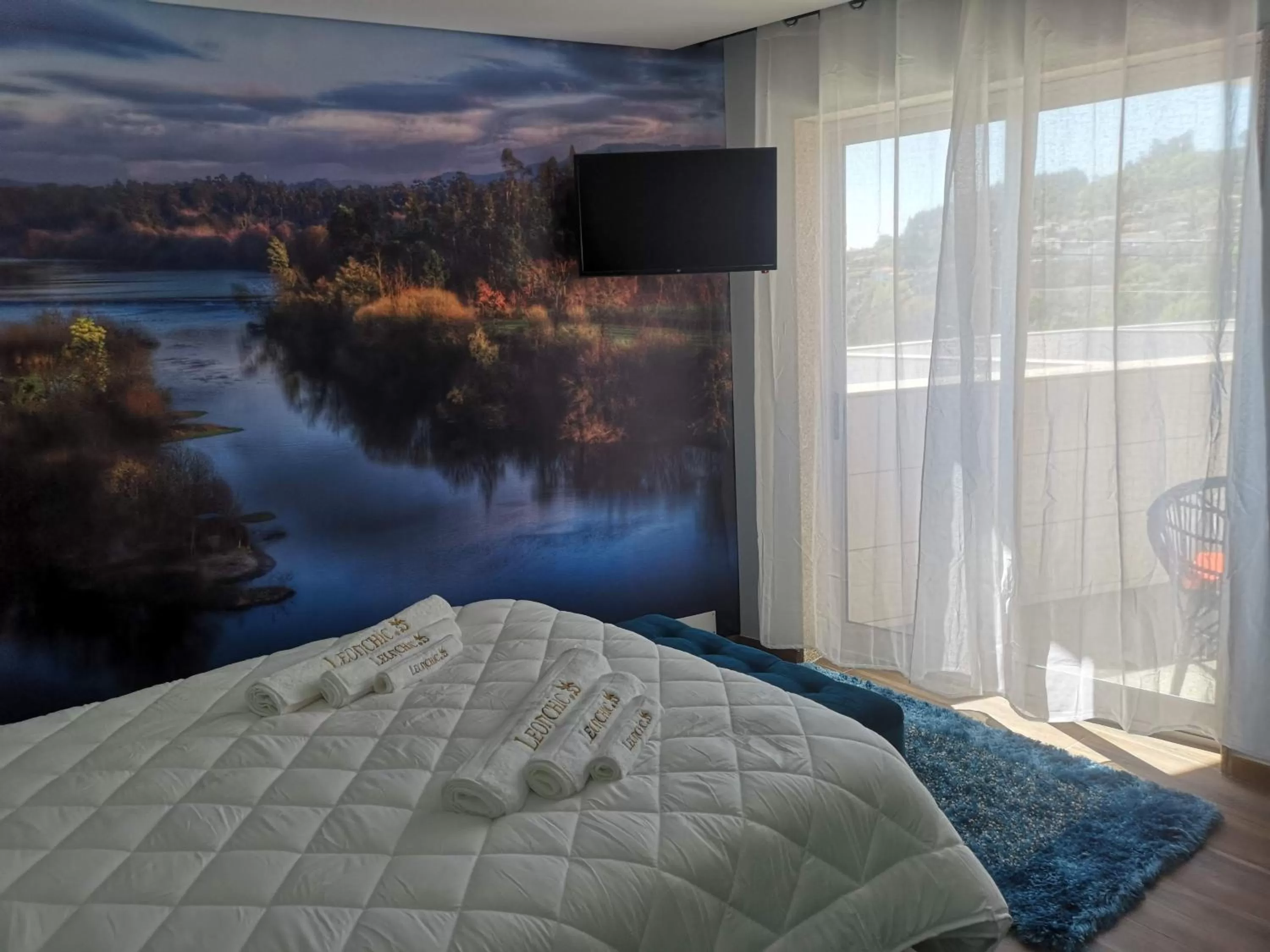 Bed in Leonchic - Guest House