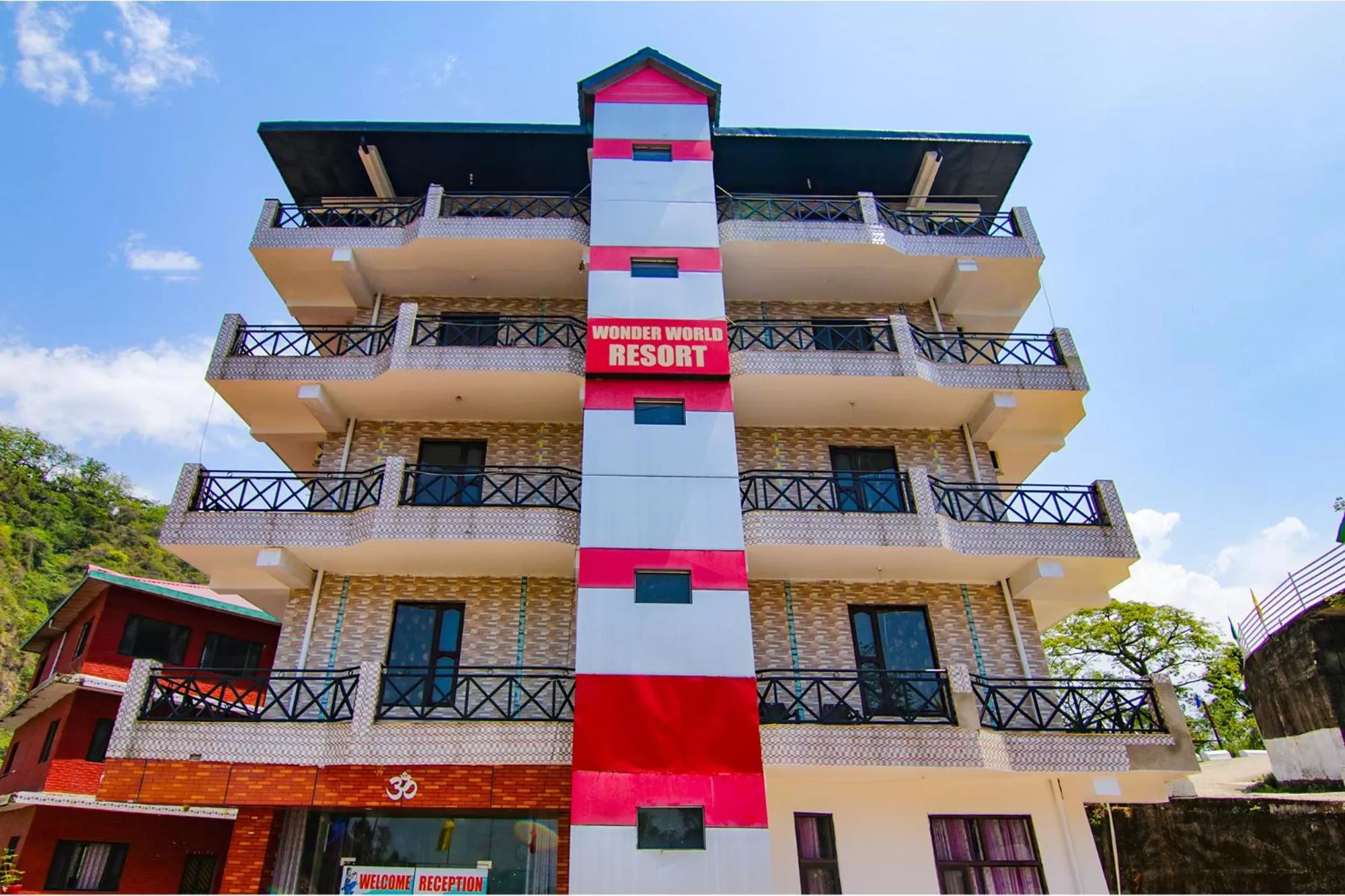 Property Building in FabHotel Prime Wonder World Resort