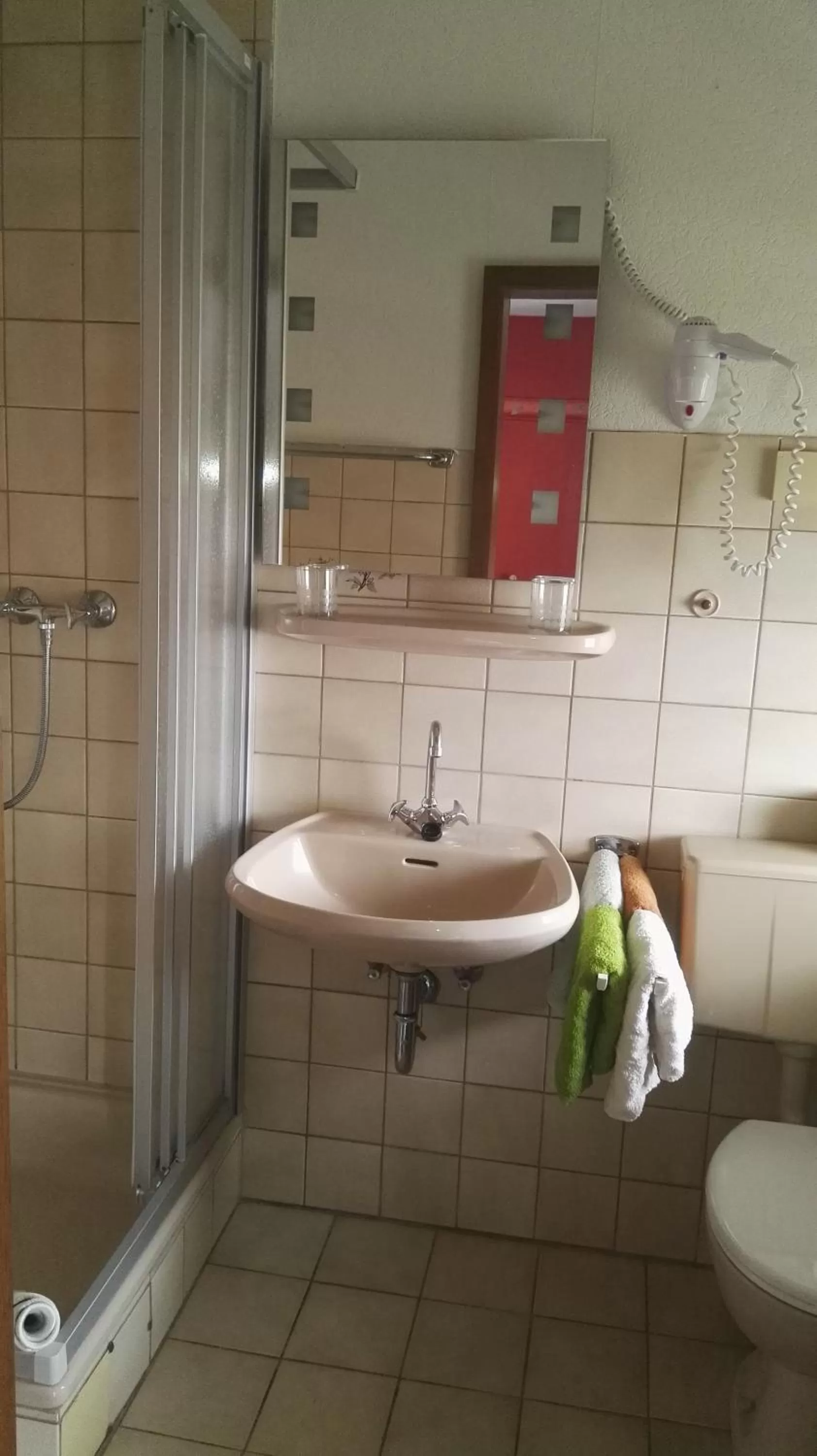 Bathroom in Waldecker Taverne