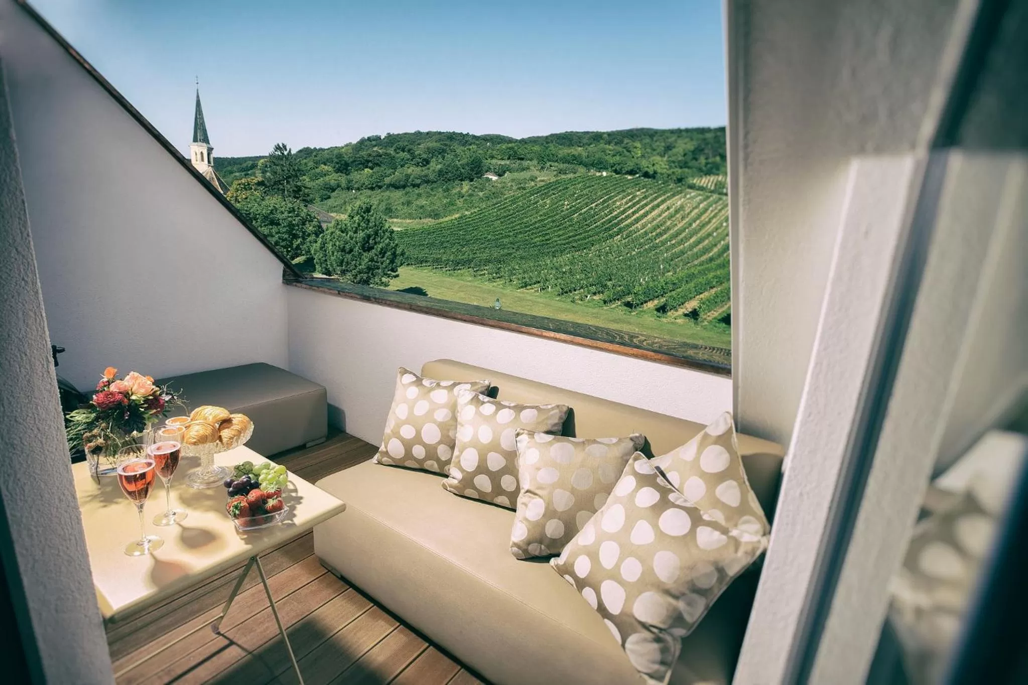 Balcony/Terrace in Hotel Turmhof