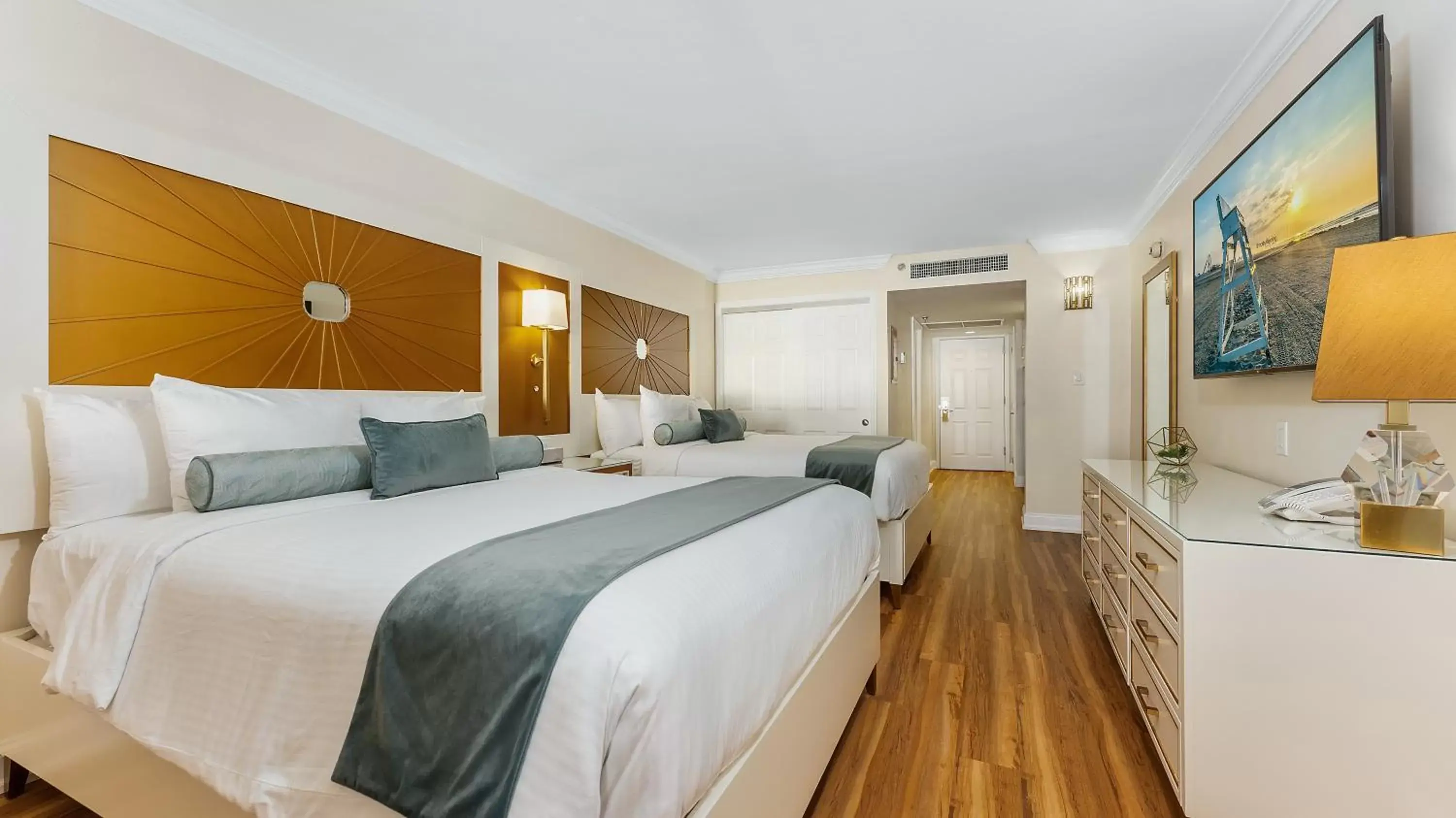 Queen Suite with Two Queen Beds and Ocean View in La Mer Beachfront Resort Queen Suite with Two Queen Beds and Ocean View in La Mer Beachfront Resort