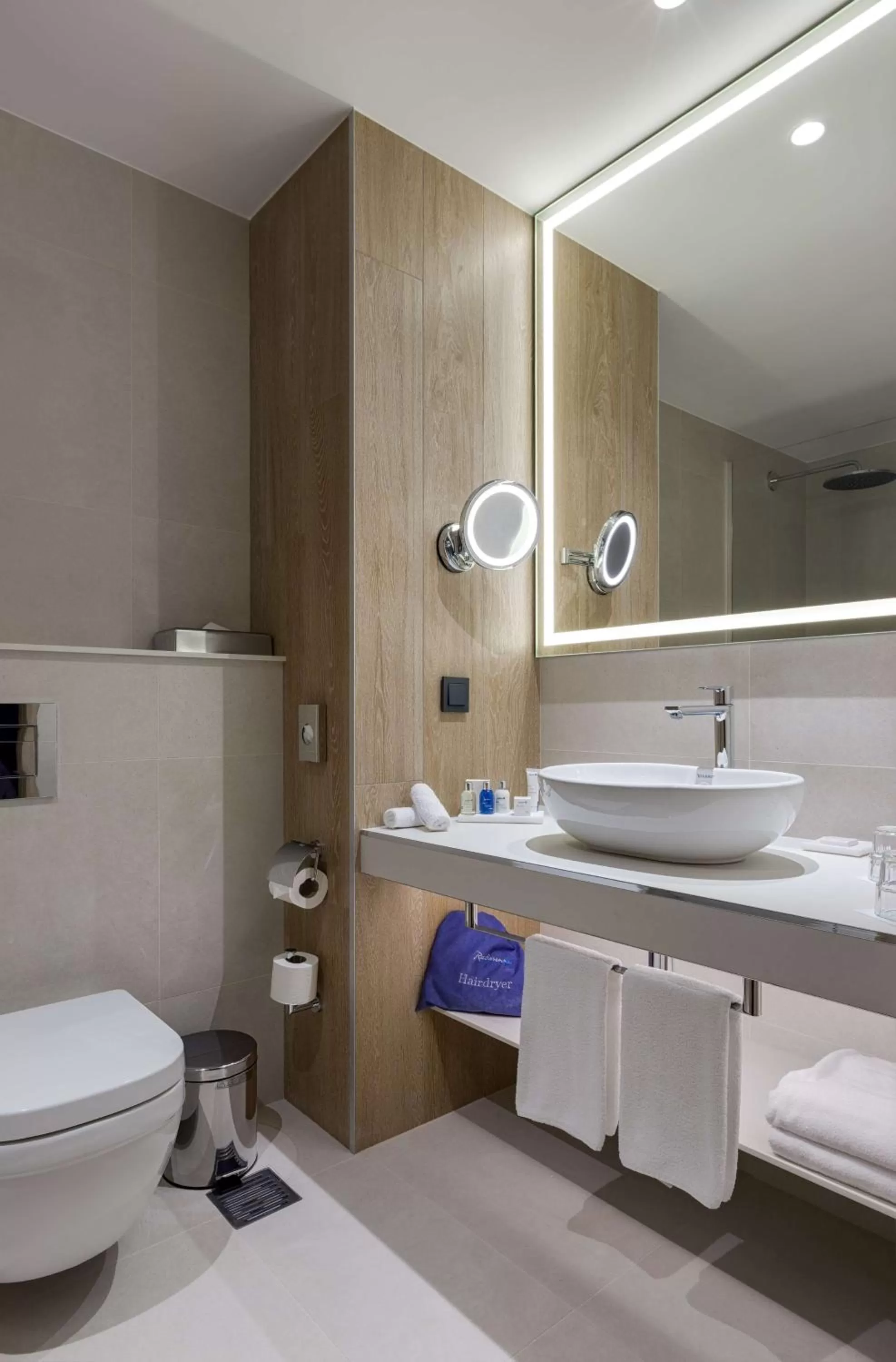 Bathroom in Radisson Blu Hotel, Kyiv City Centre