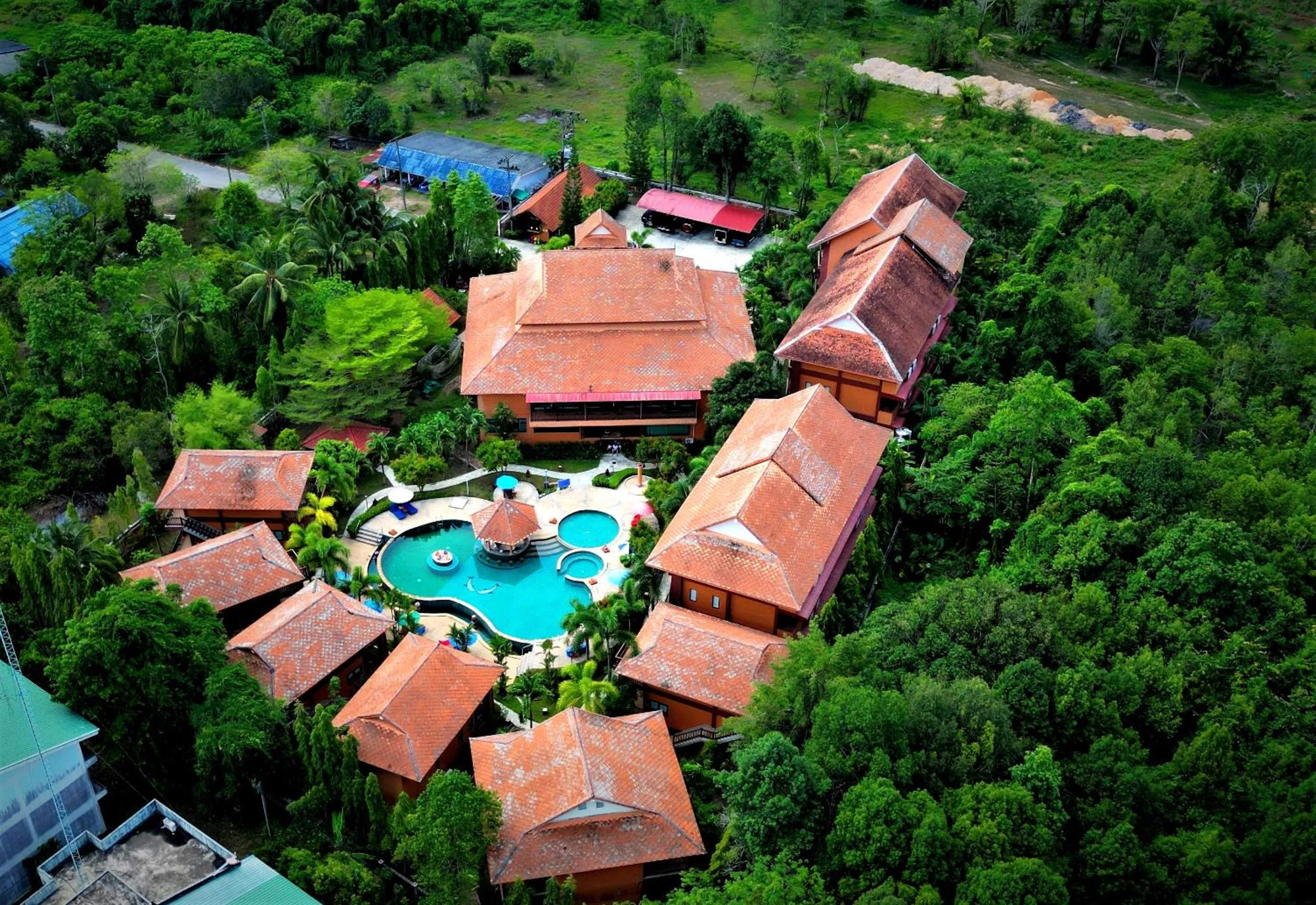 Property building in Andamanee Boutique Resort Aonang Krabi - Free Beach Shuttle