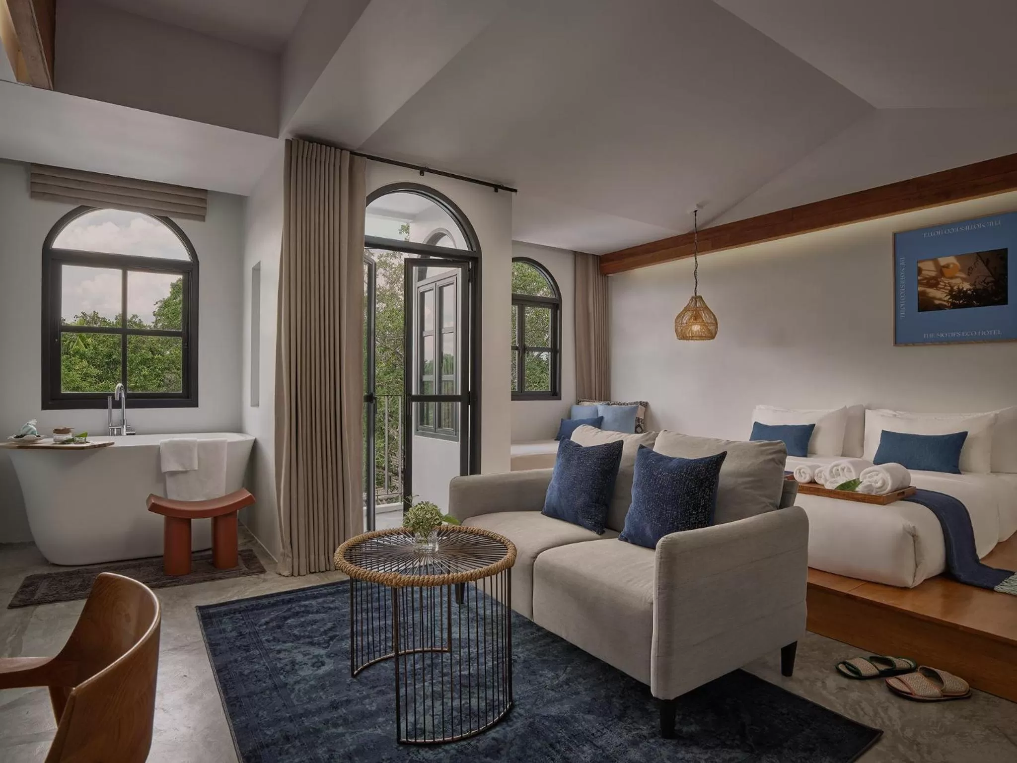 Bed in The Motifs Eco Hotel - SHA Extra Plus